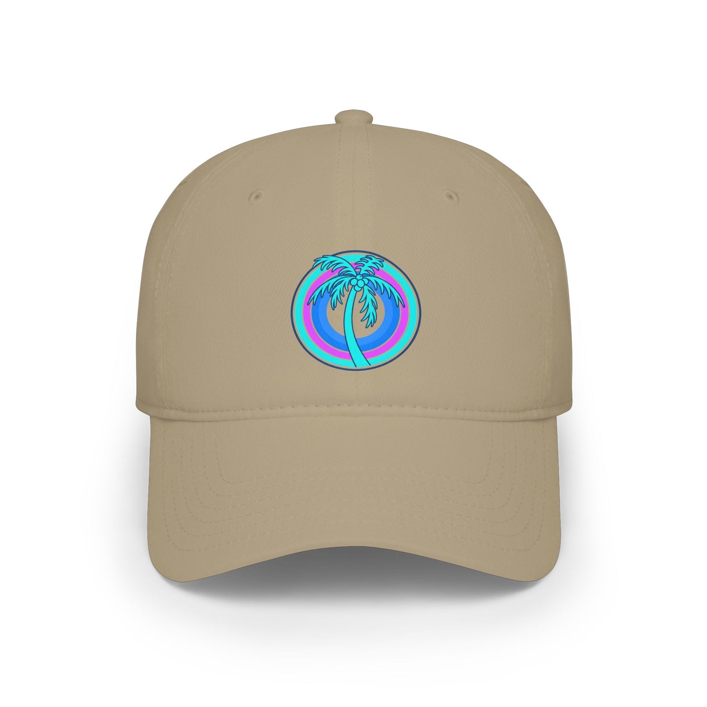 Hawleywood Vintage Retro Cotton Cap — Bullseye Logo