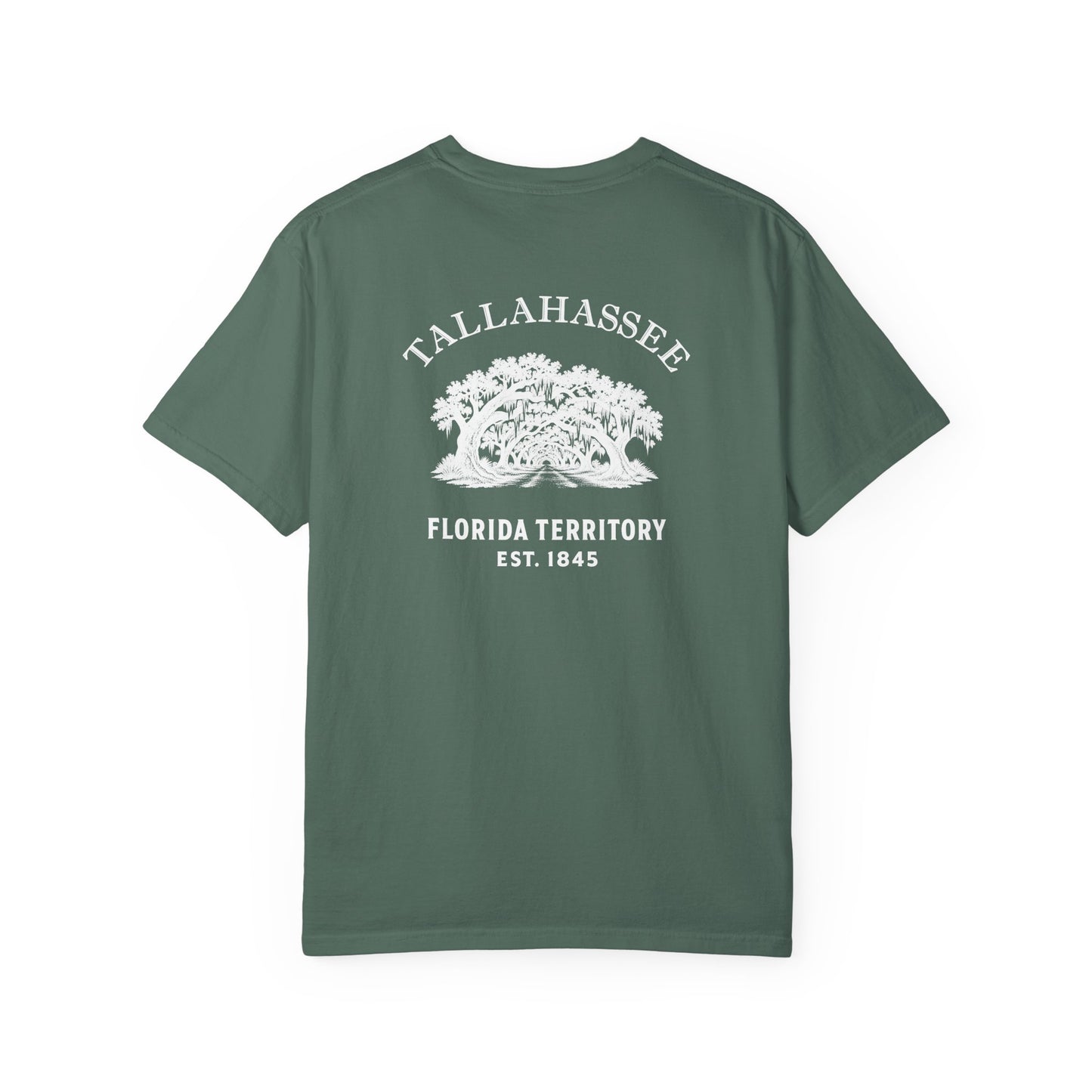 Tallahassee Florida Canopy Road Garment-Dyed Heavyweight Tee
