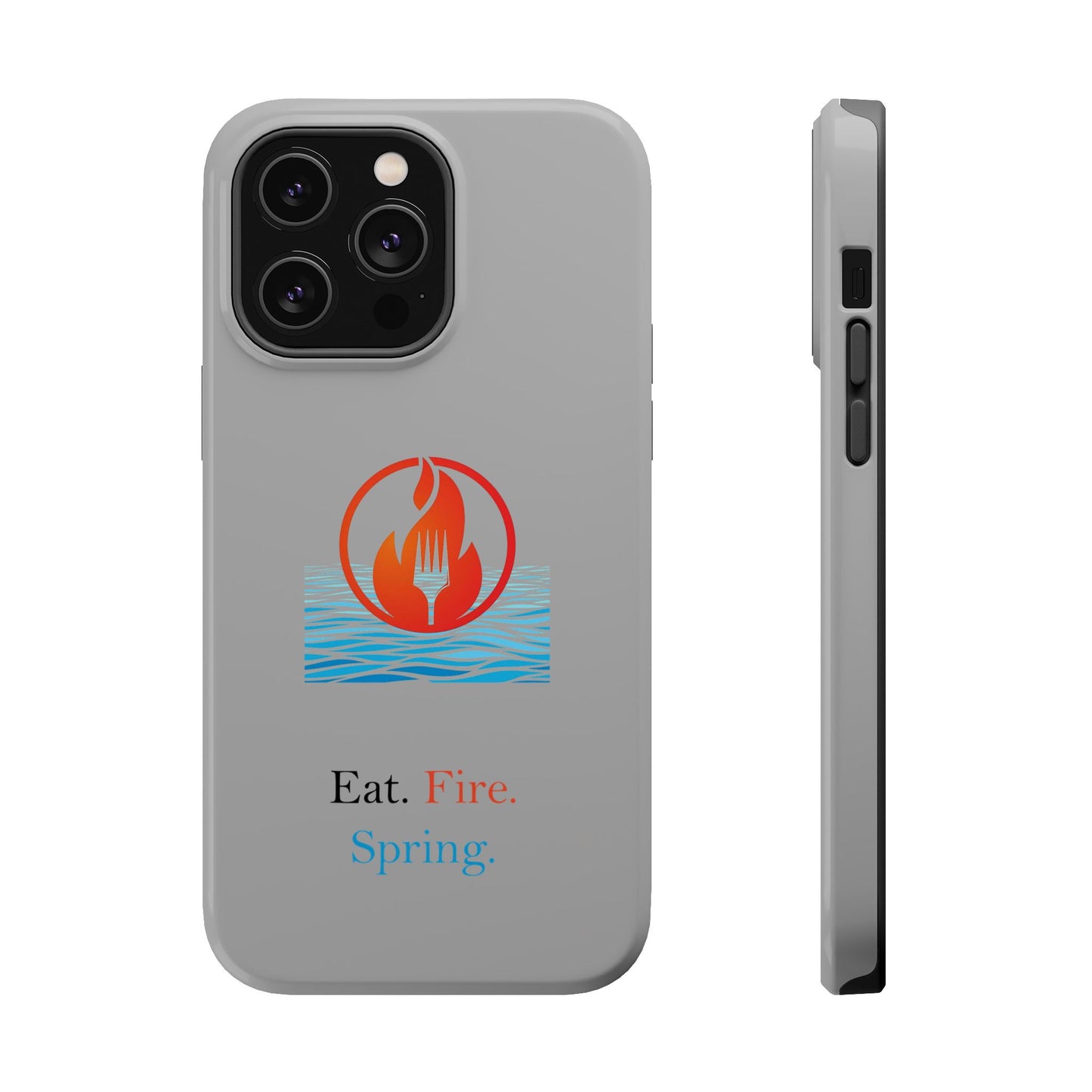 Eat Fire Spring iPhone Case - Image Logo