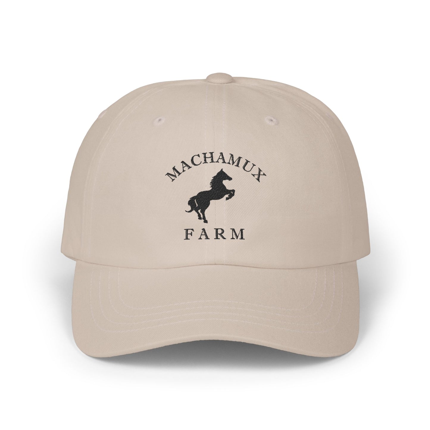 Machamux Farm Classic Cotton Cap - Black Logo