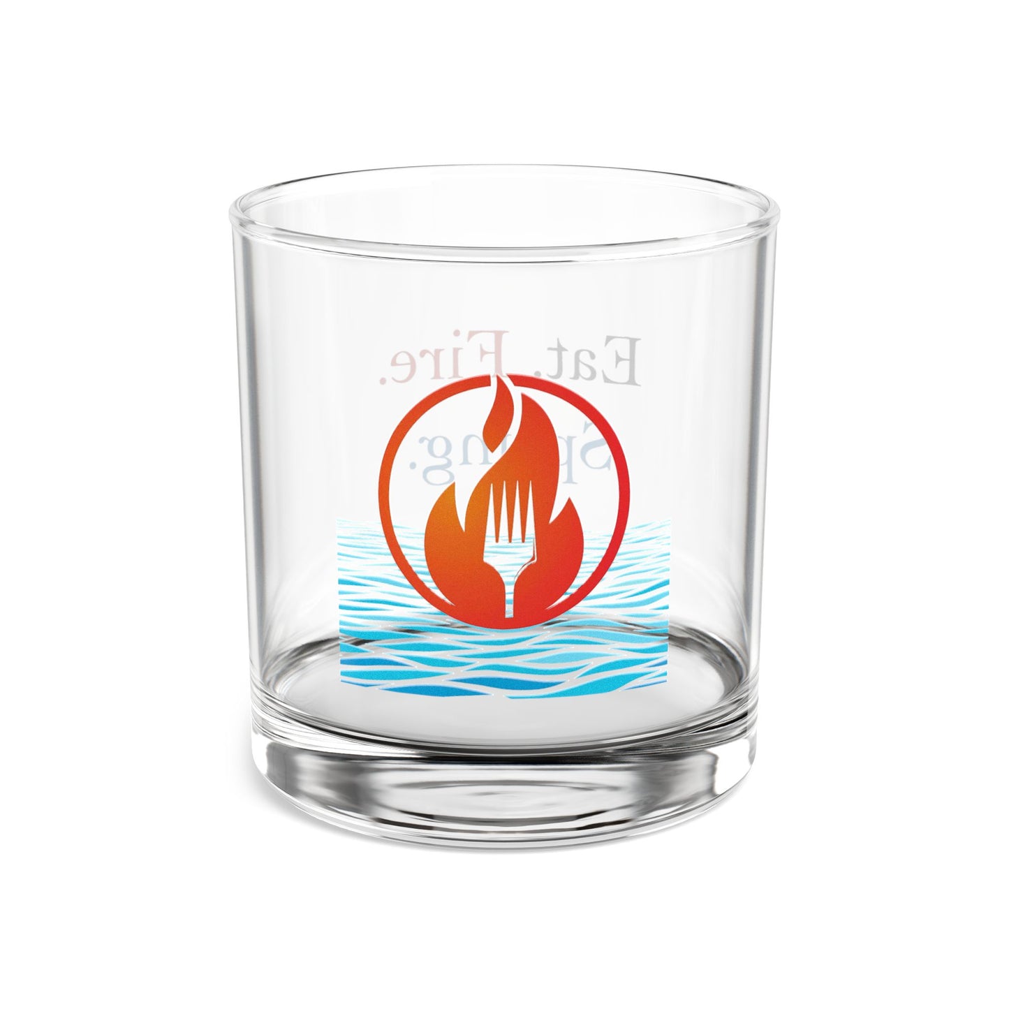 Eat Fire Spring Whisky Glass - Image Logo
