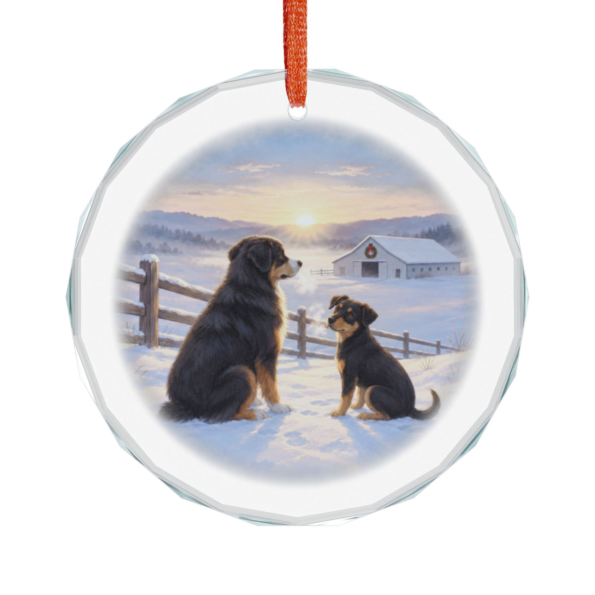Charley & Lucy · The Adventures of Charley & Lucy · A Winter Surprise · Animal Holiday Ornament