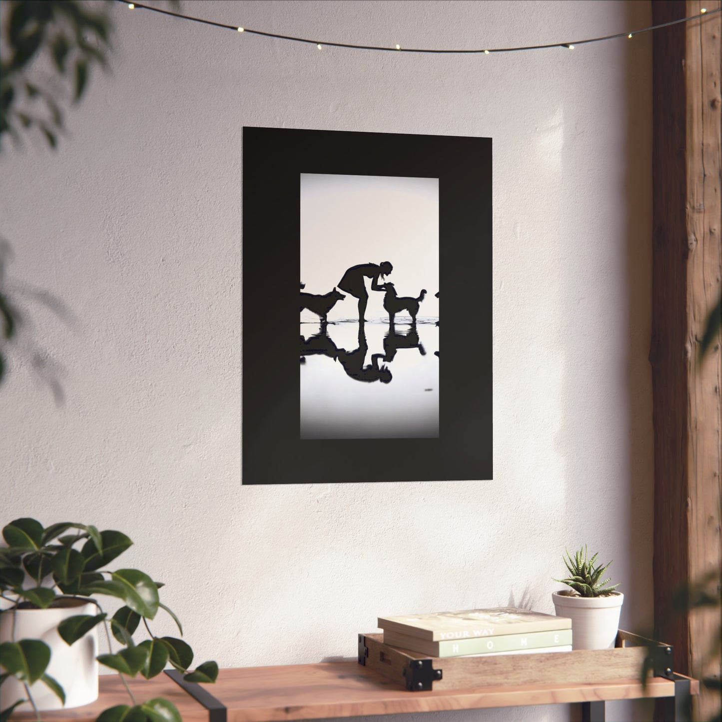 Shoreline Gathering - Tide & Light Series Giclée Unframed Poster