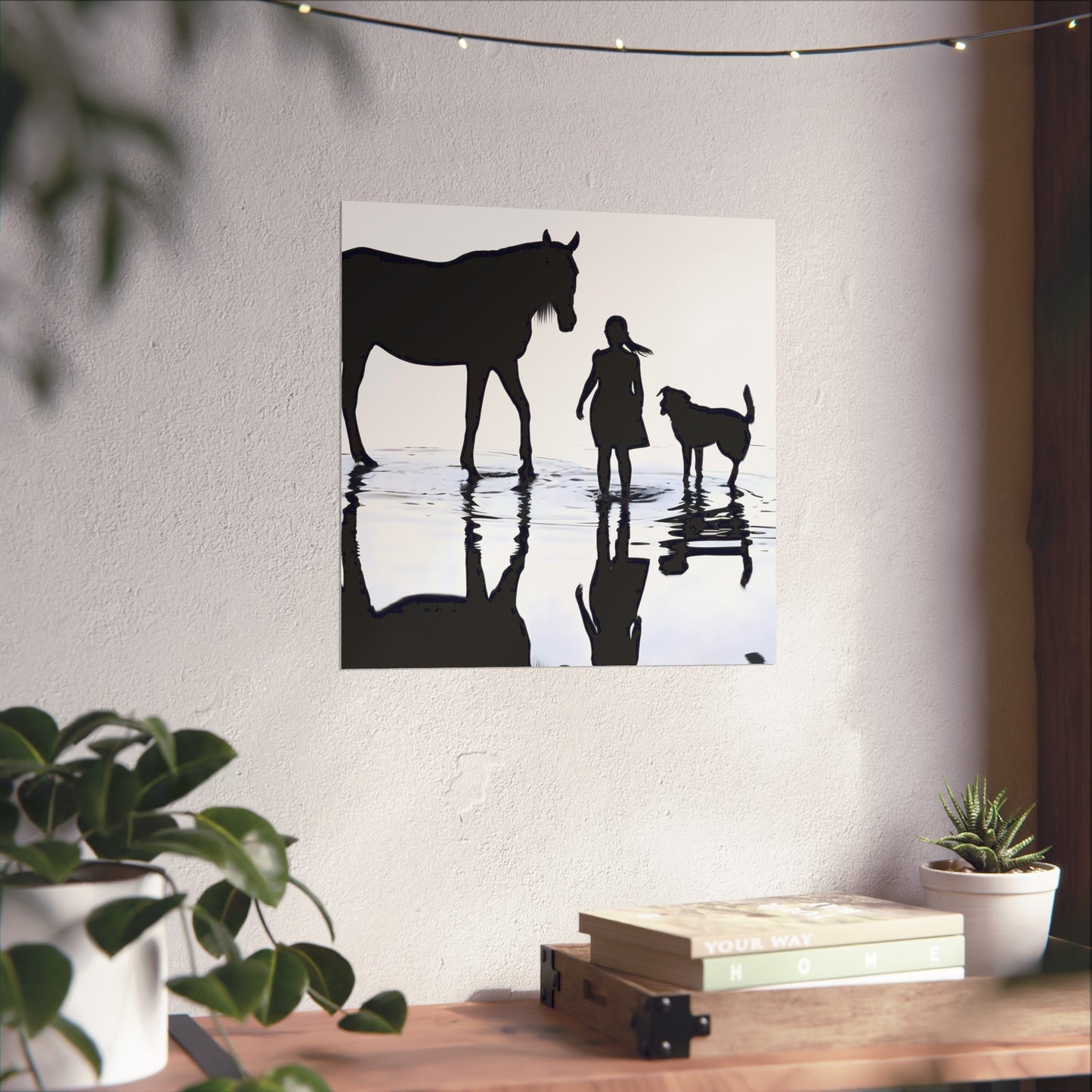 Shoreline Trio - Tide & Light Series Giclée Unframed Poster