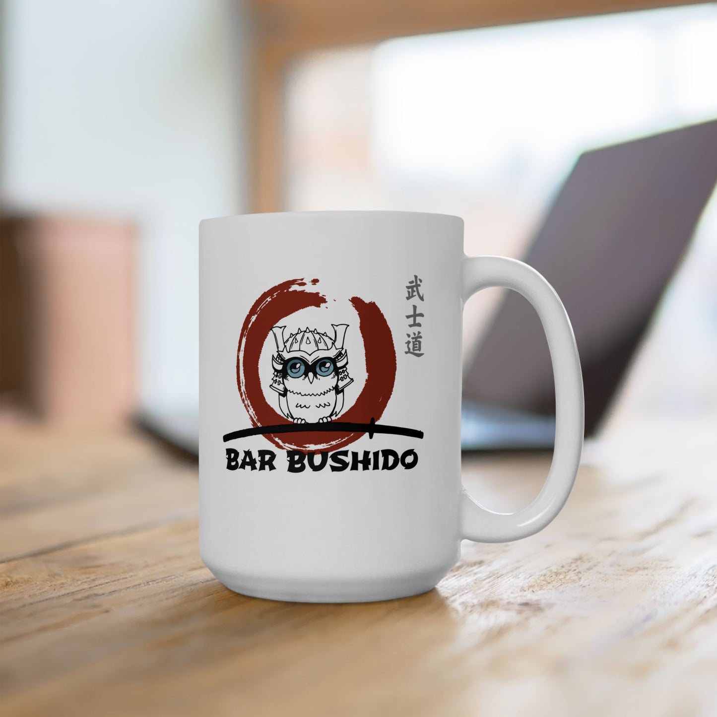 Bar Bushido Ceramic Mug - Color Logo