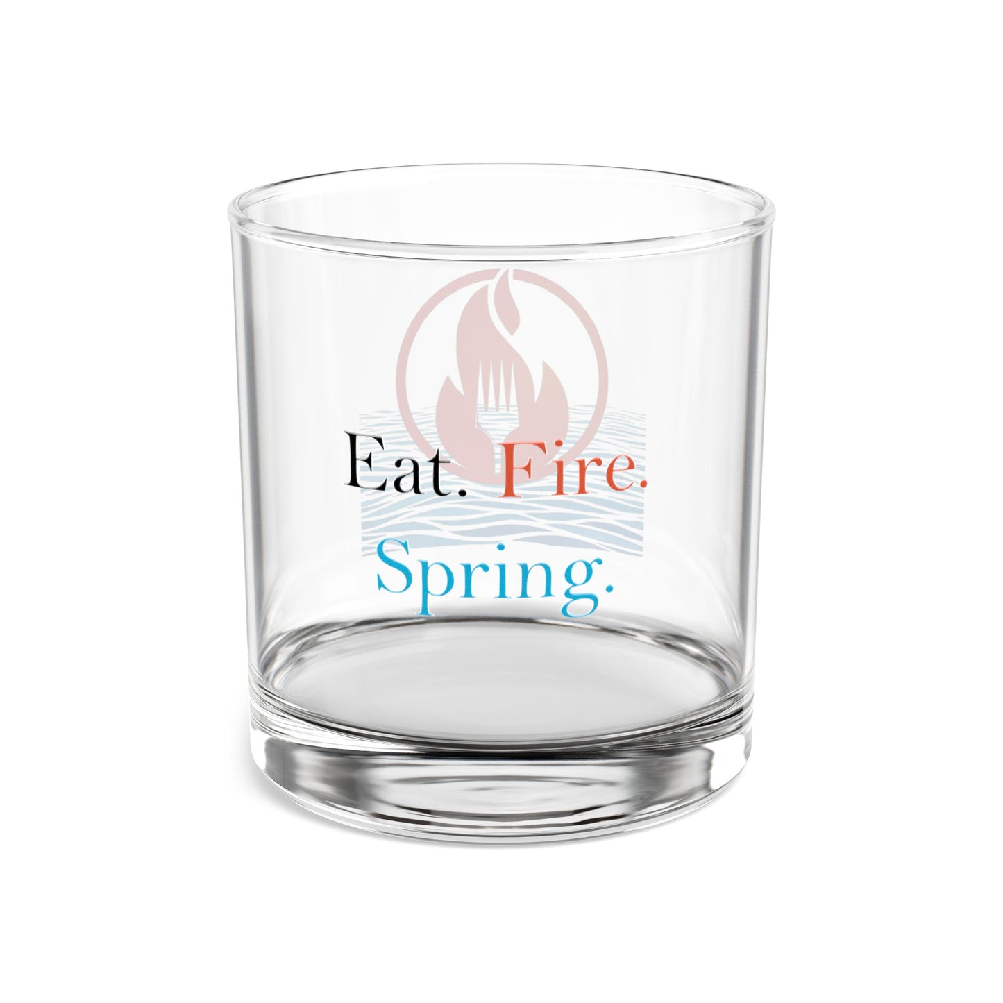Eat Fire Spring Whisky Glass - Image Logo