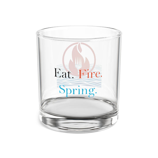 Eat Fire Spring Whisky Glass - Image Logo