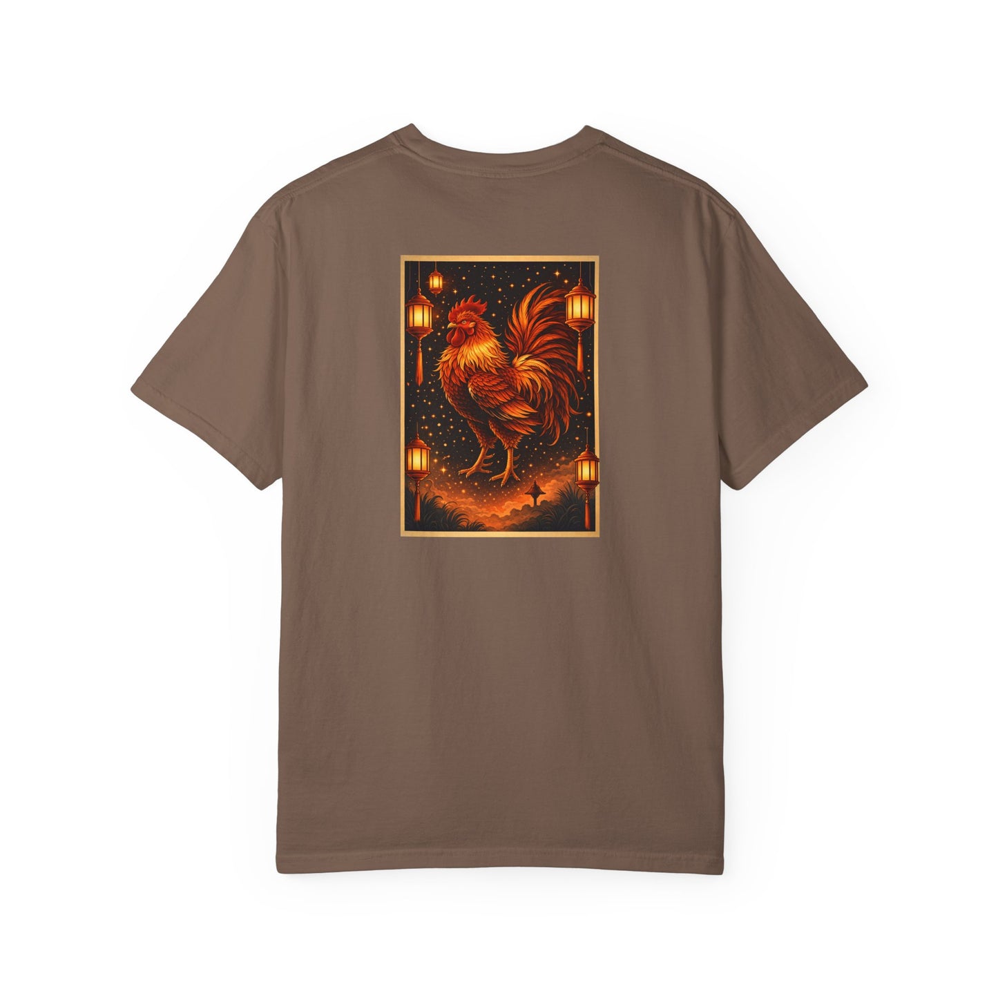 Zodiac Year of the Rooster (2017+) Vintage Retro Art Series Cotton Tee
