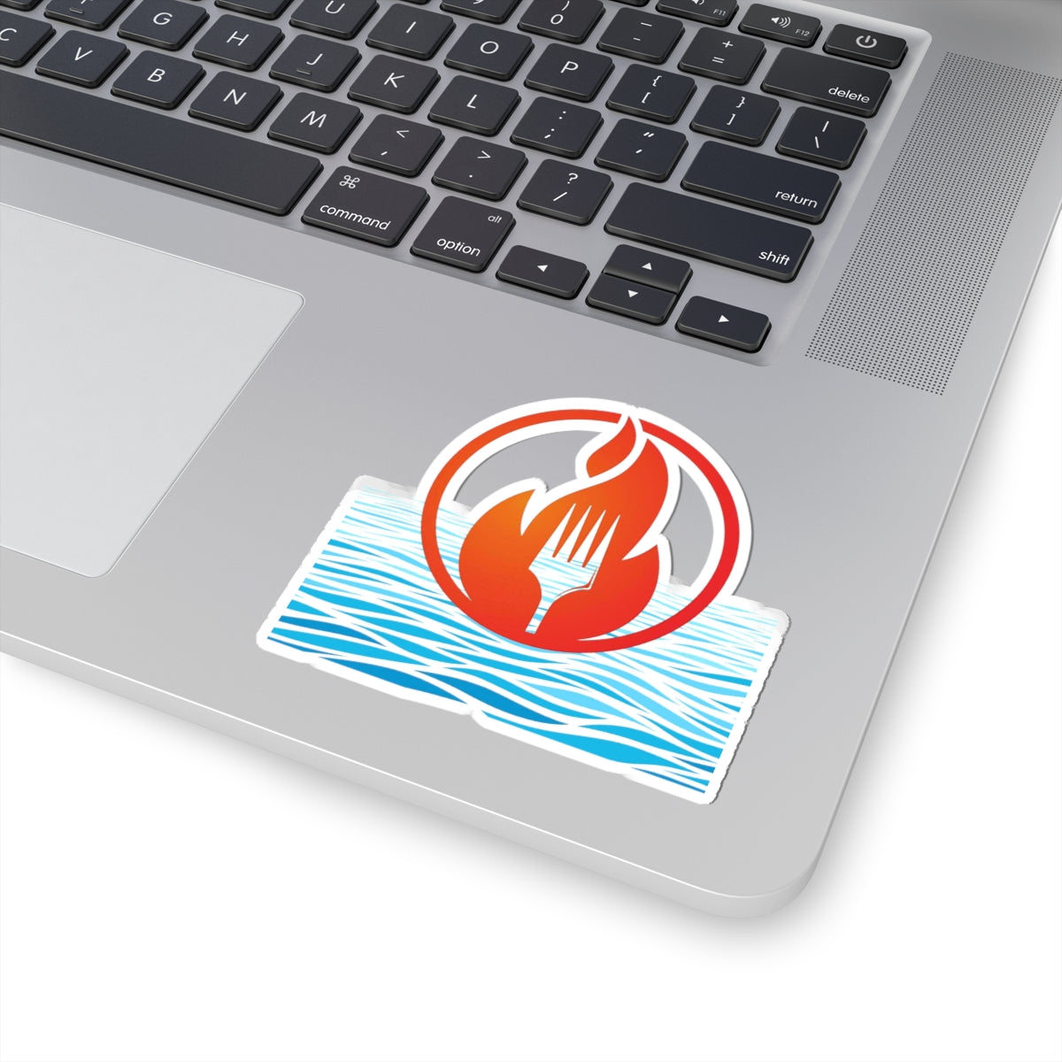 Eat Fire Spring Vinyl Sticker - Image Logo