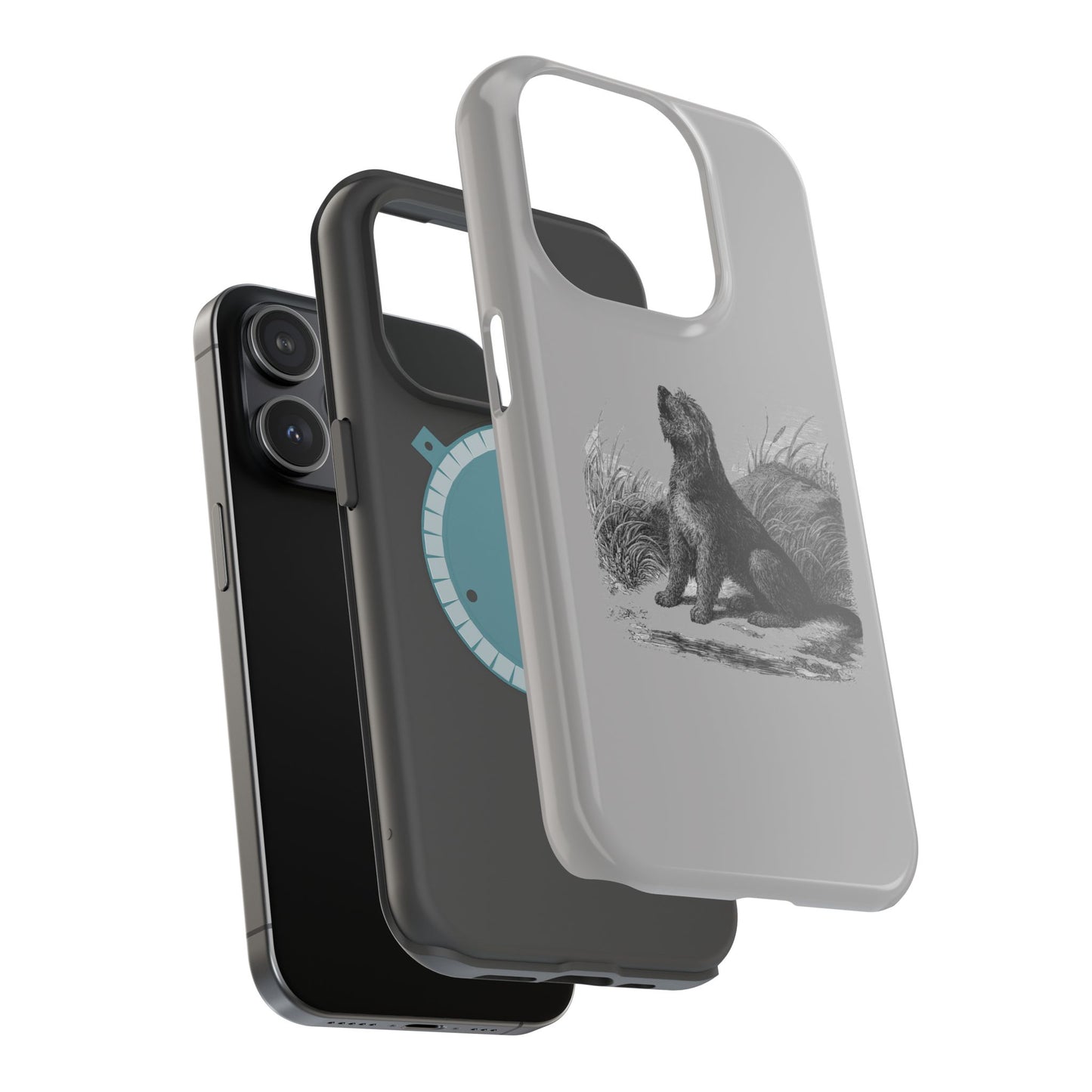 Otterhound Vintage Retro iPhone Case - Howling For Fun