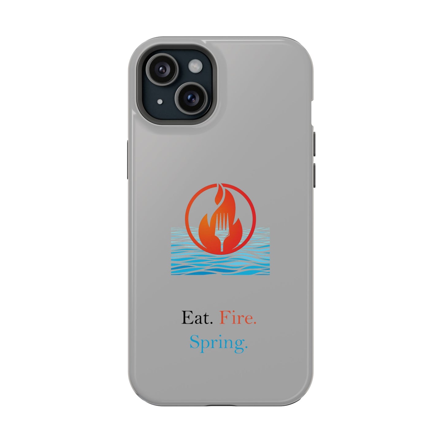 Eat Fire Spring iPhone Case - Image Logo