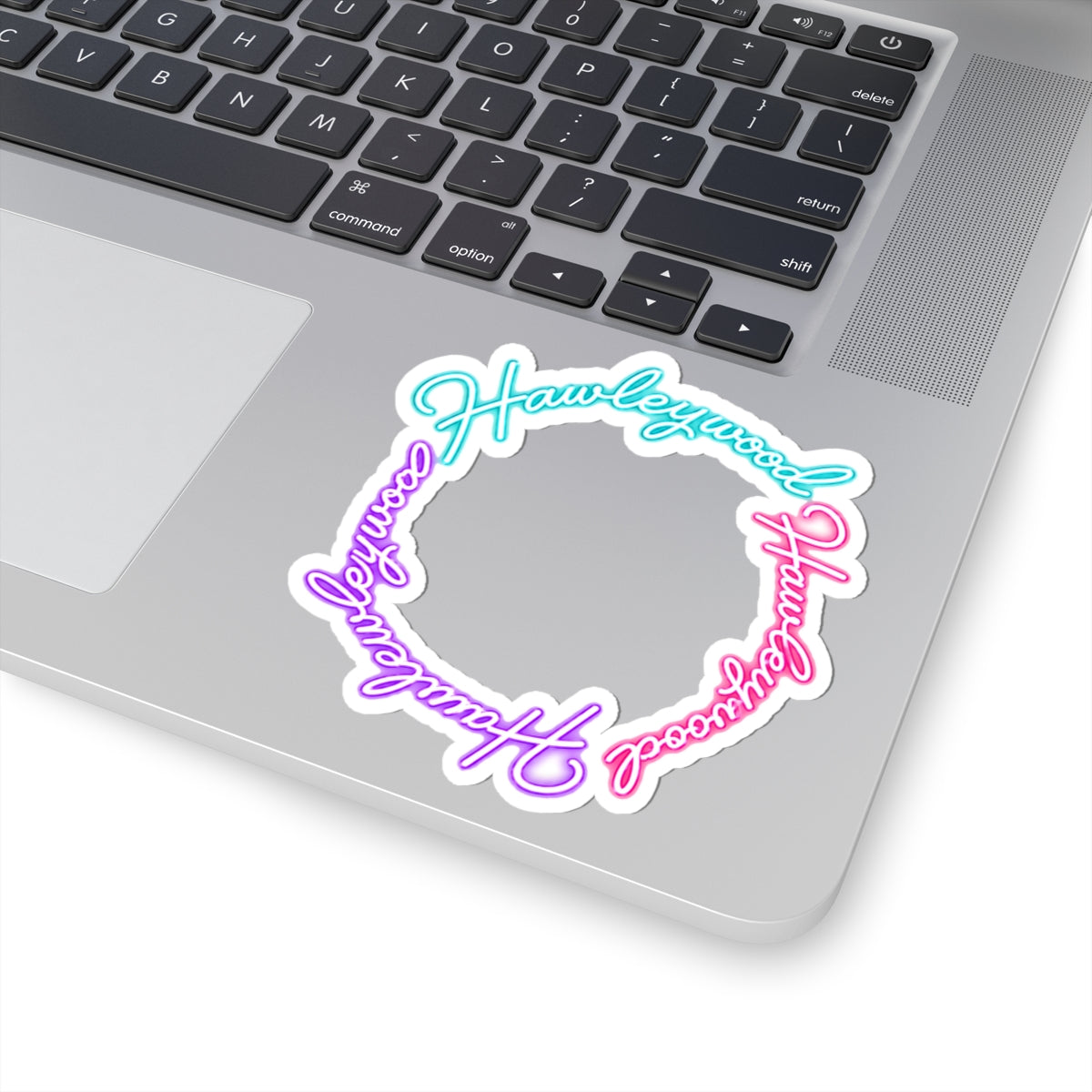 Hawleywood Vintage Retro Vinyl Sticker - Pinwheel Logo
