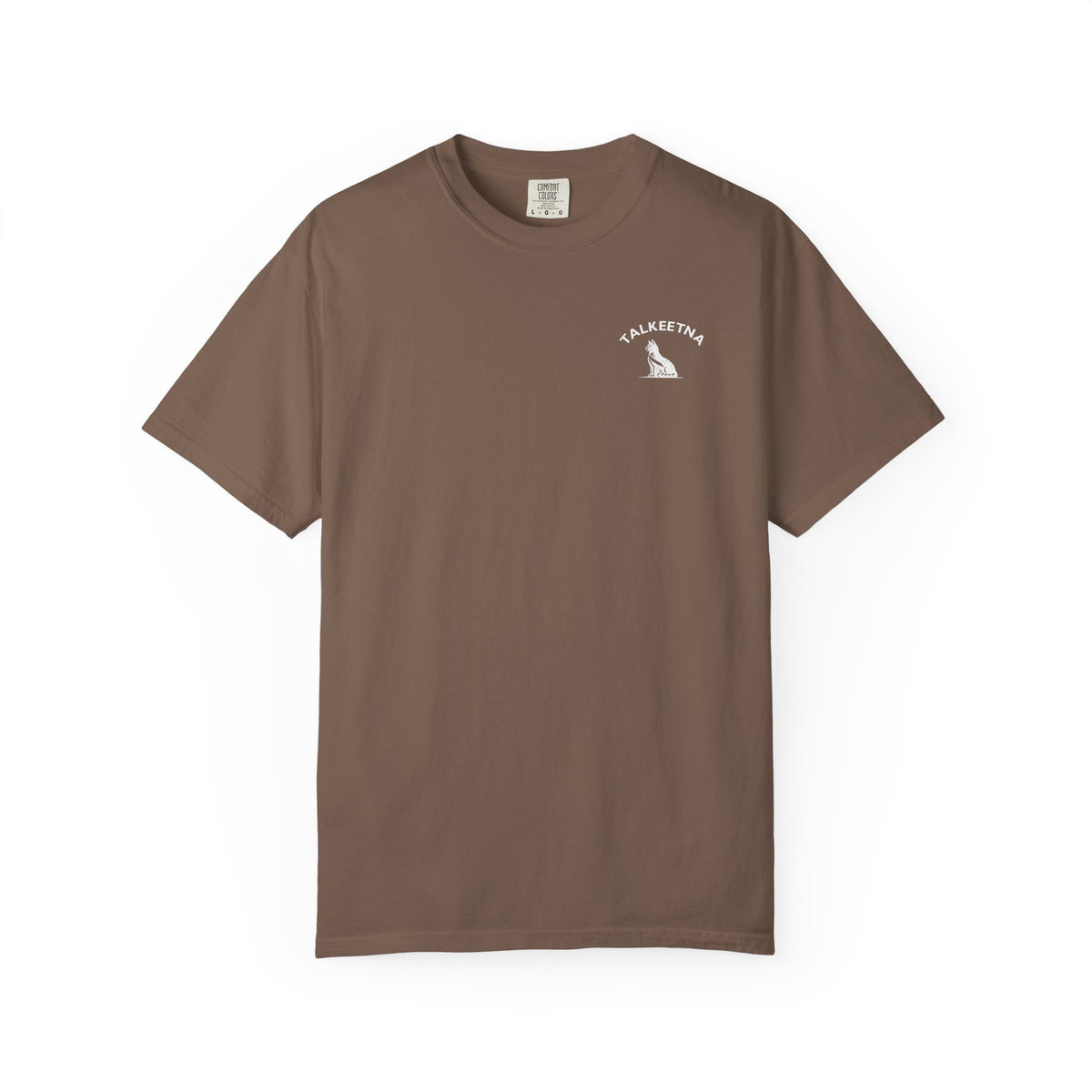 Talkeetna Alaska Cat Mayor Garment-Dyed Heavyweight Tee