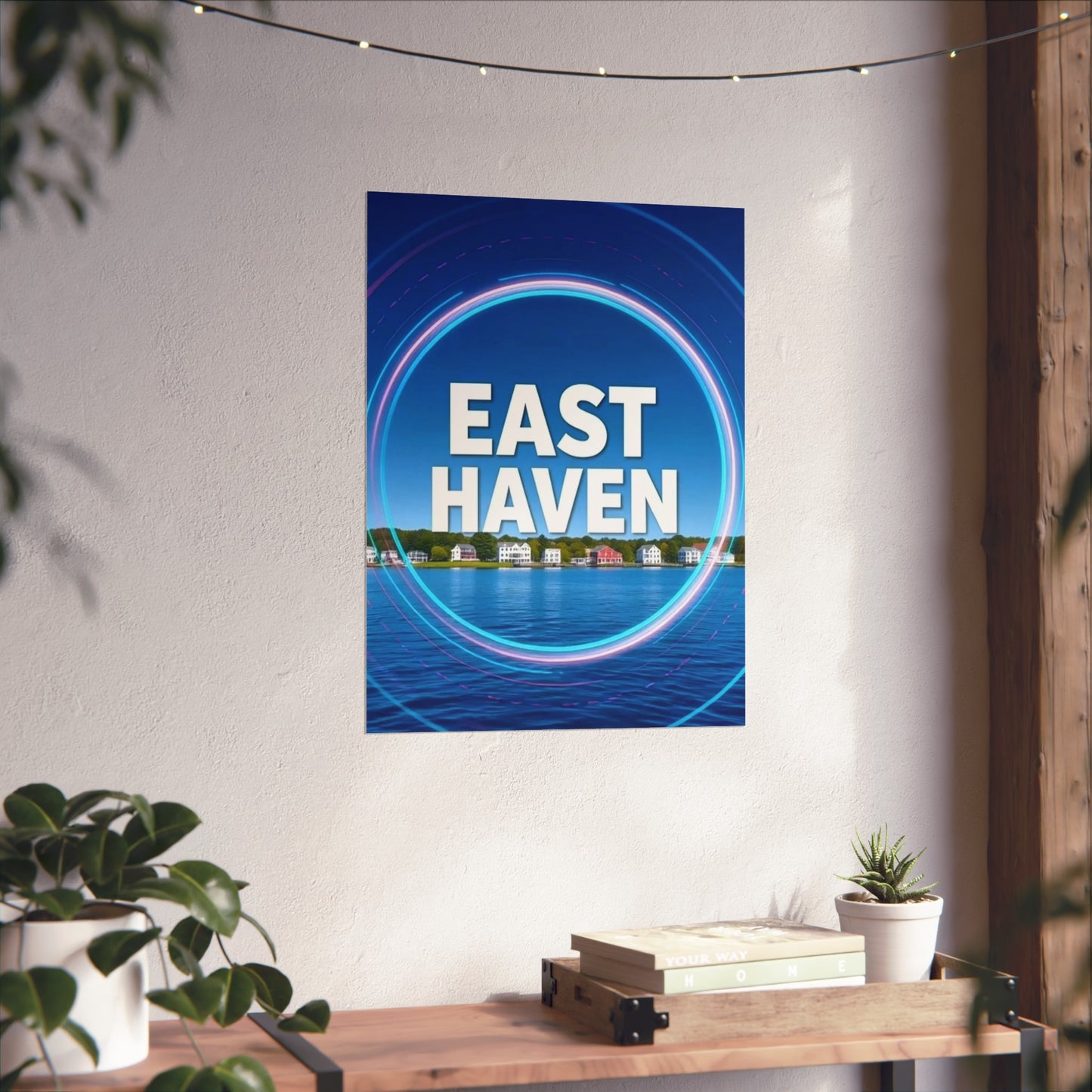 East Haven Connecticut Vintage Retro Giclée Print Art Series Poster
