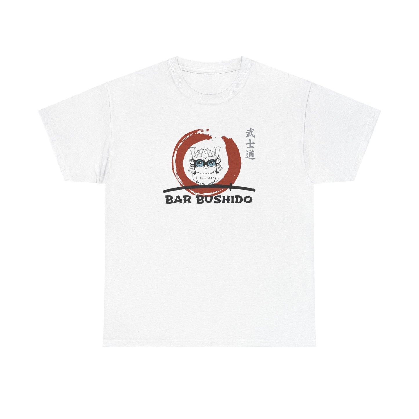 Bar Bushido Unisex Heavy Cotton Tee - Color Logo