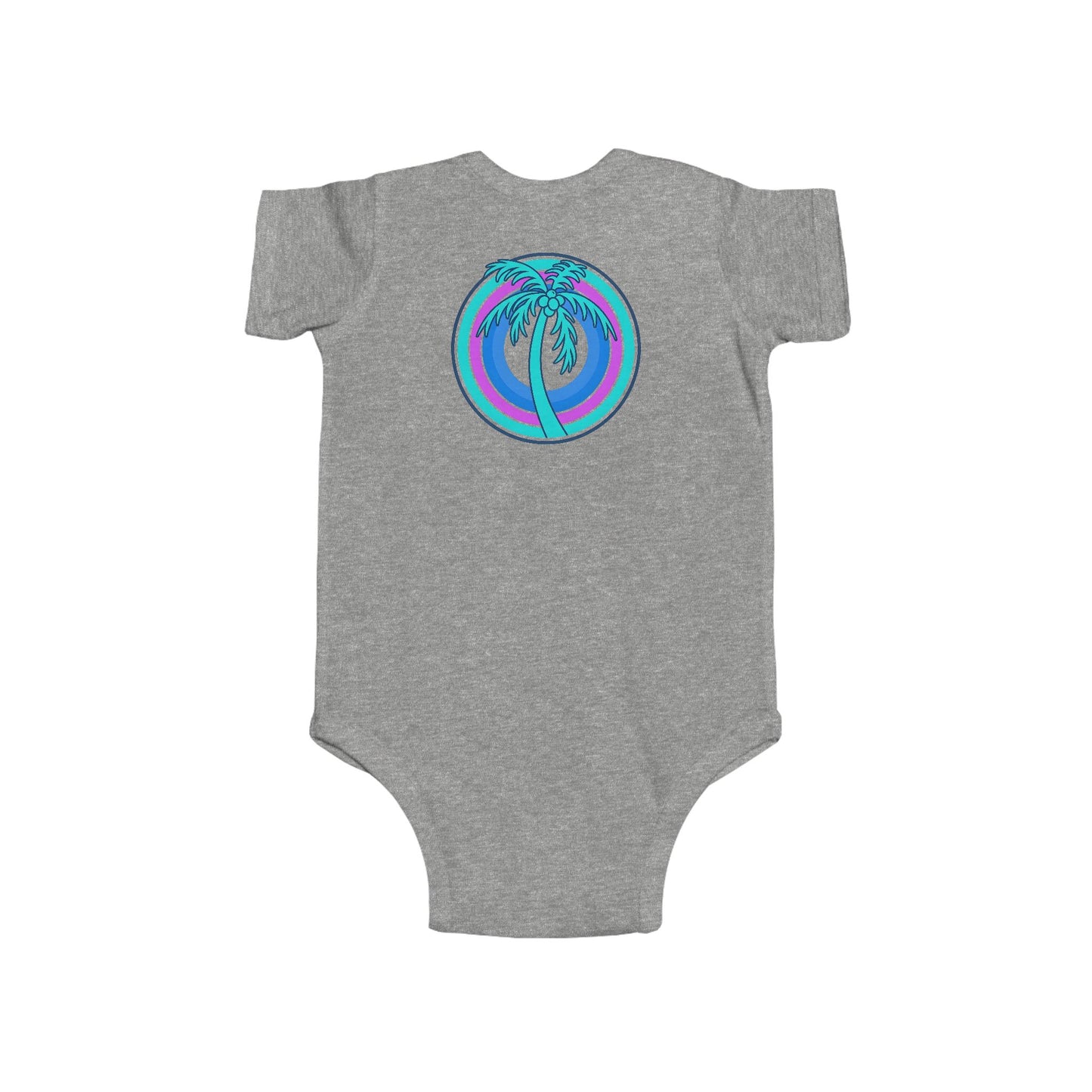 Hawleywood Vintage Retro Cotton Jersey Baby Bodysuit - Live the Dream