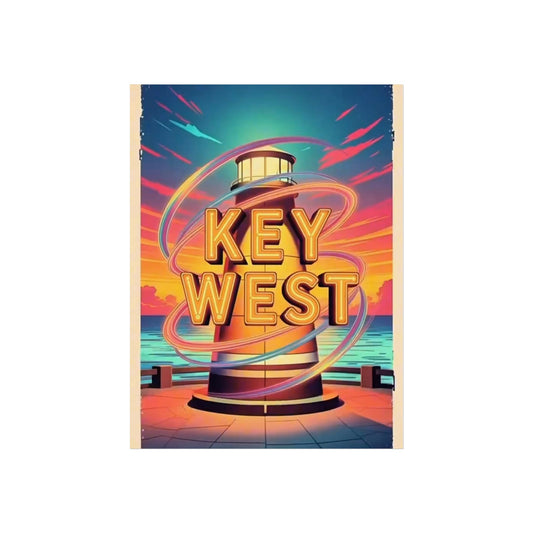 Key West Florida Vintage Retro Giclée Print Art Series Poster