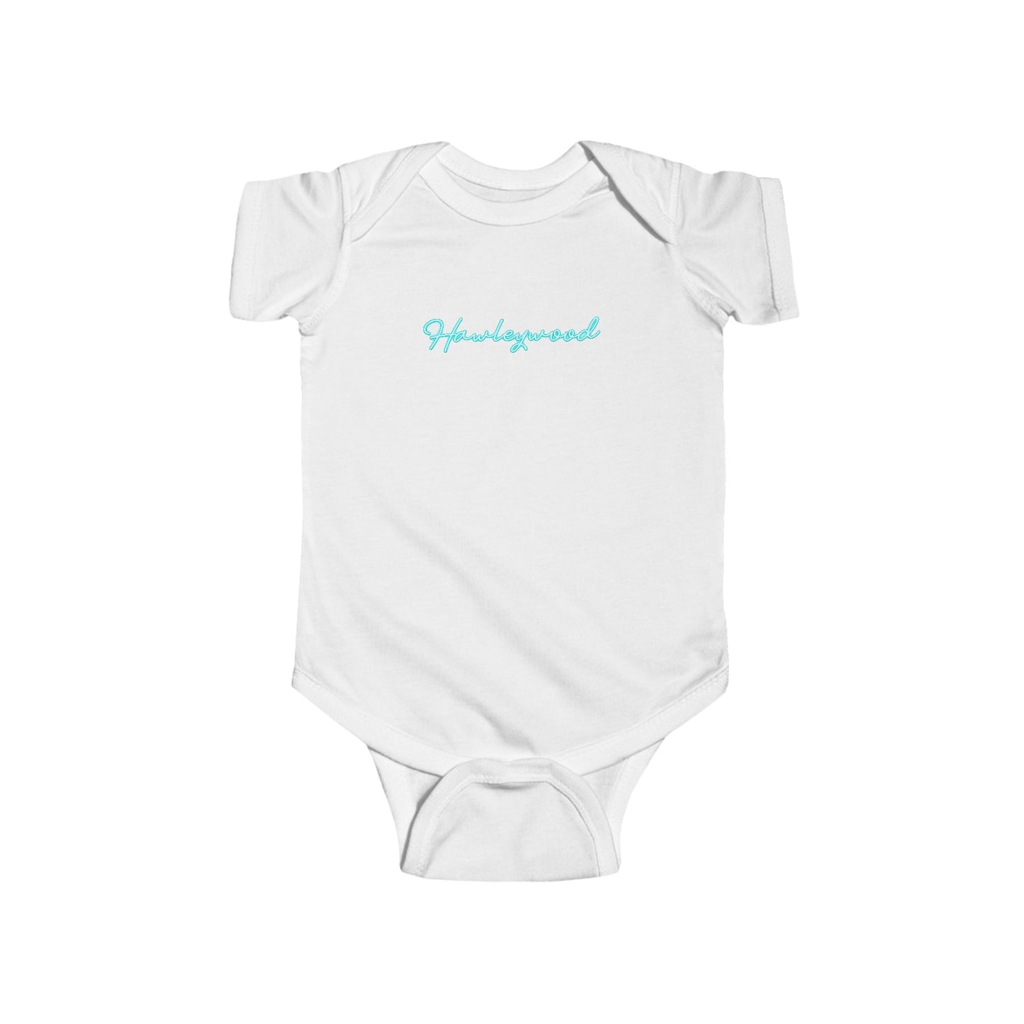 Hawleywood Vintage Retro Cotton Jersey Baby Bodysuit - Live the Dream