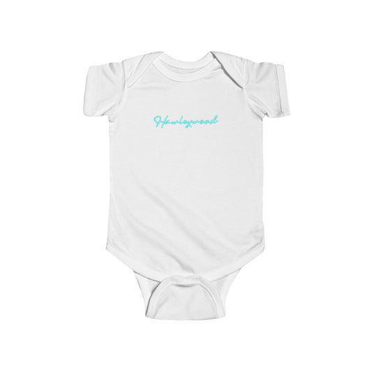Hawleywood Vintage Retro Cotton Jersey Baby Bodysuit - Live the Dream