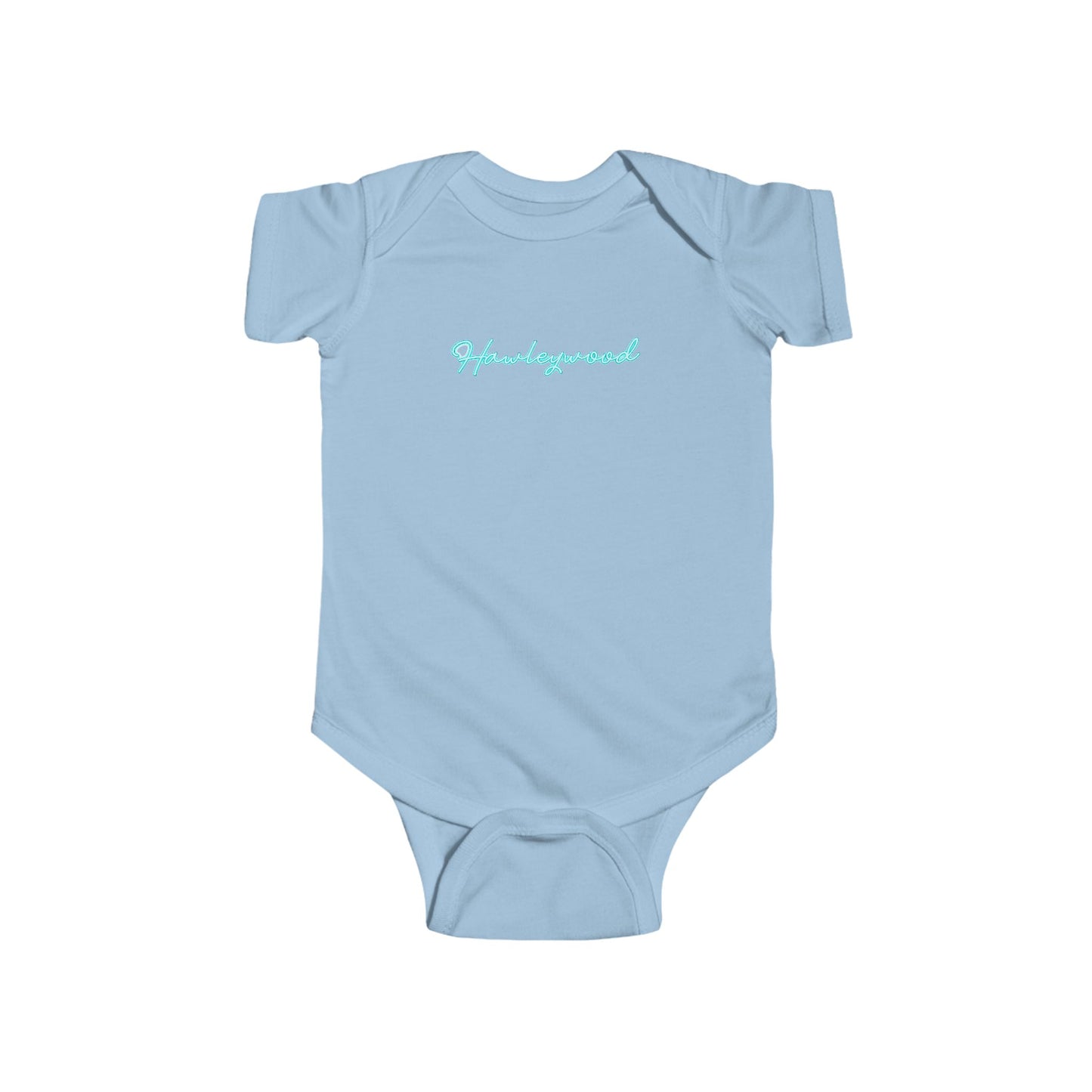 Hawleywood Vintage Retro Cotton Jersey Baby Bodysuit - Live the Dream