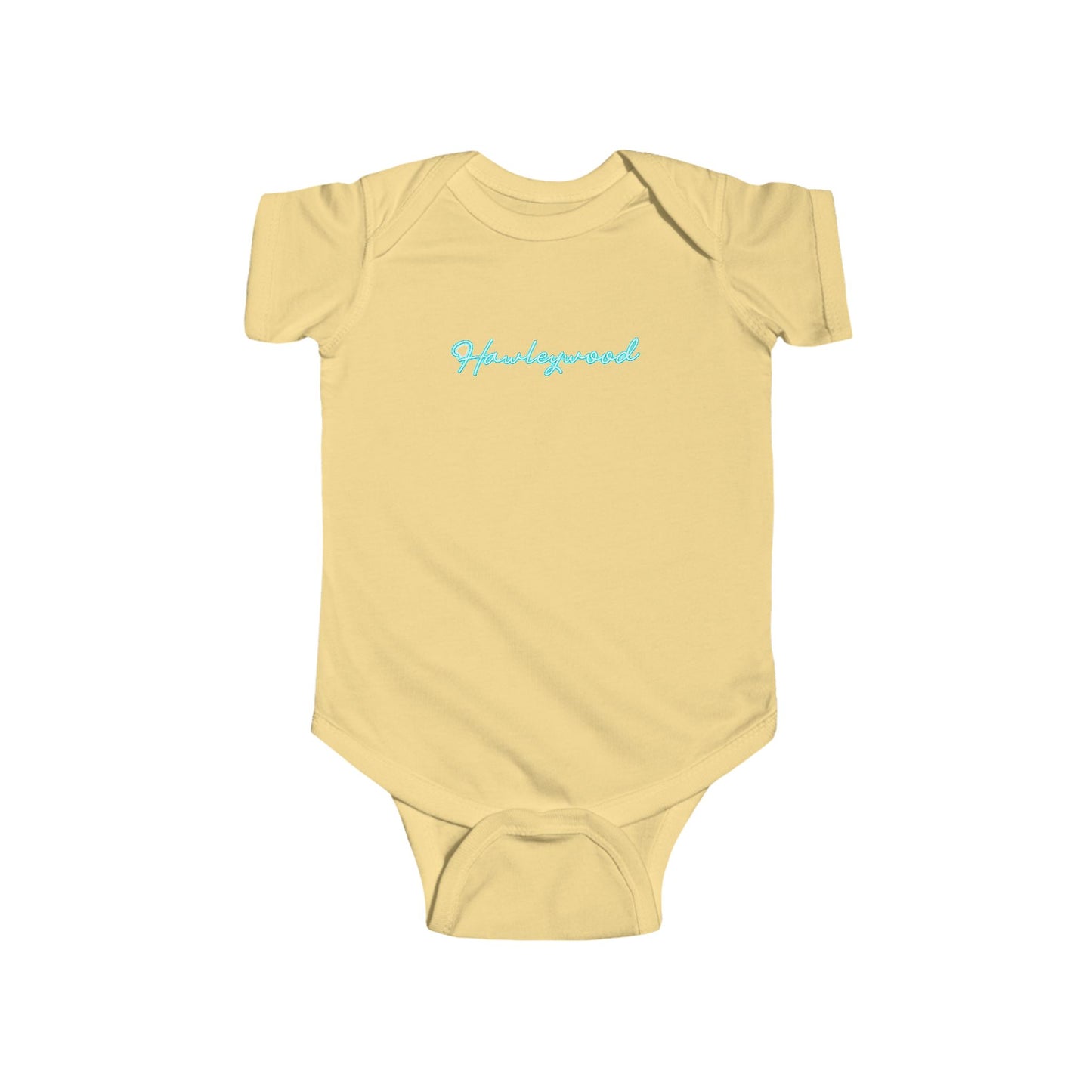 Hawleywood Vintage Retro Cotton Jersey Baby Bodysuit - Live the Dream