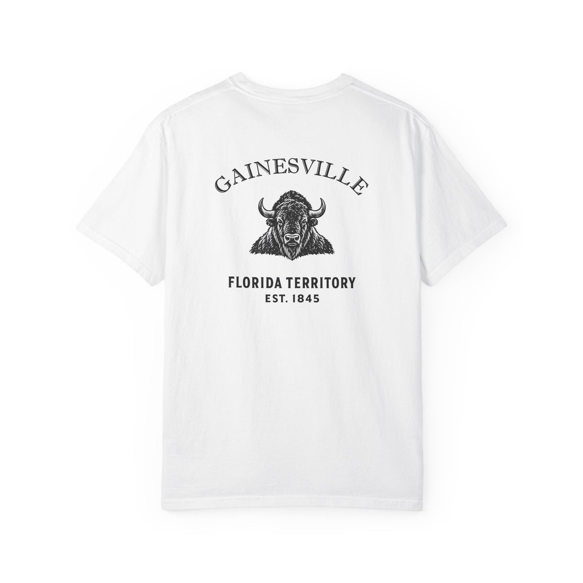 Gainesville Florida Bison Garment-Dyed Heavyweight Tee
