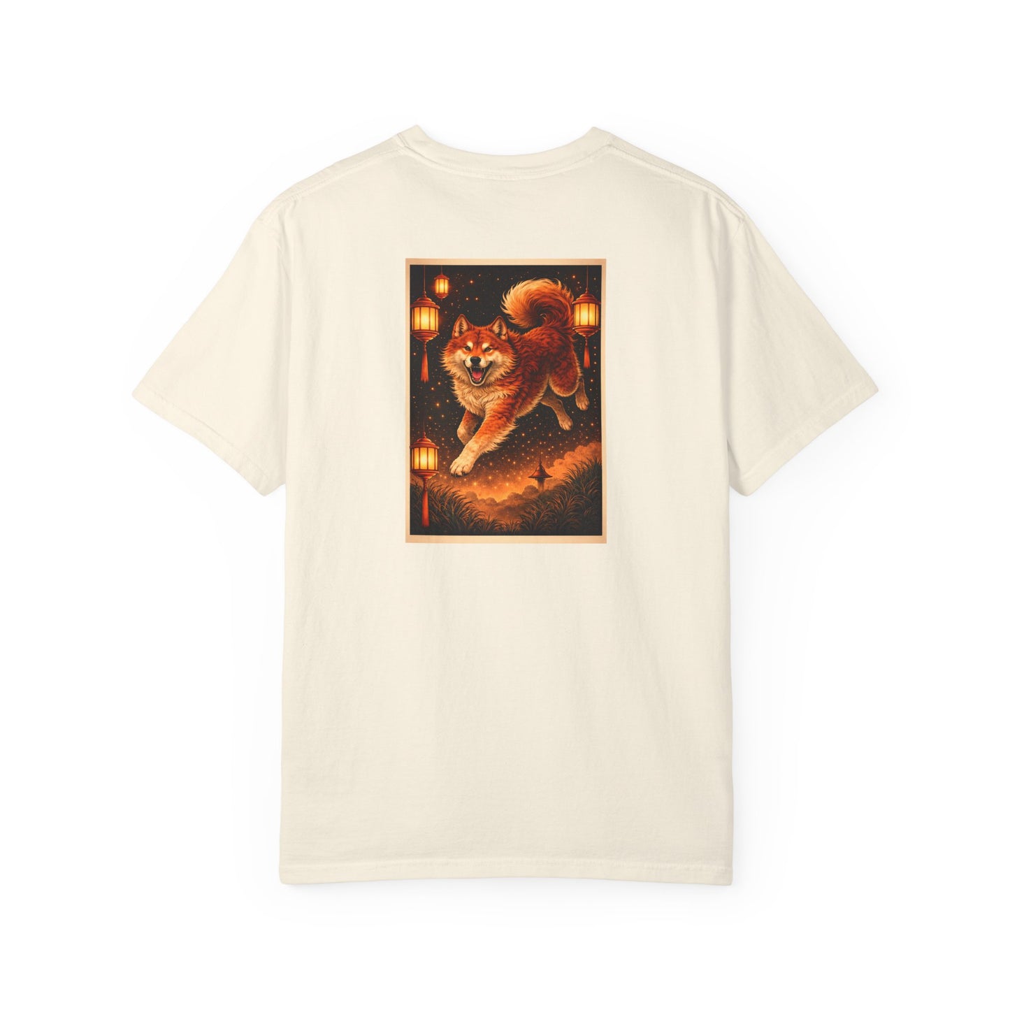 Zodiac Year of the Dog (2018+) Vintage Retro Art Series Cotton Tee