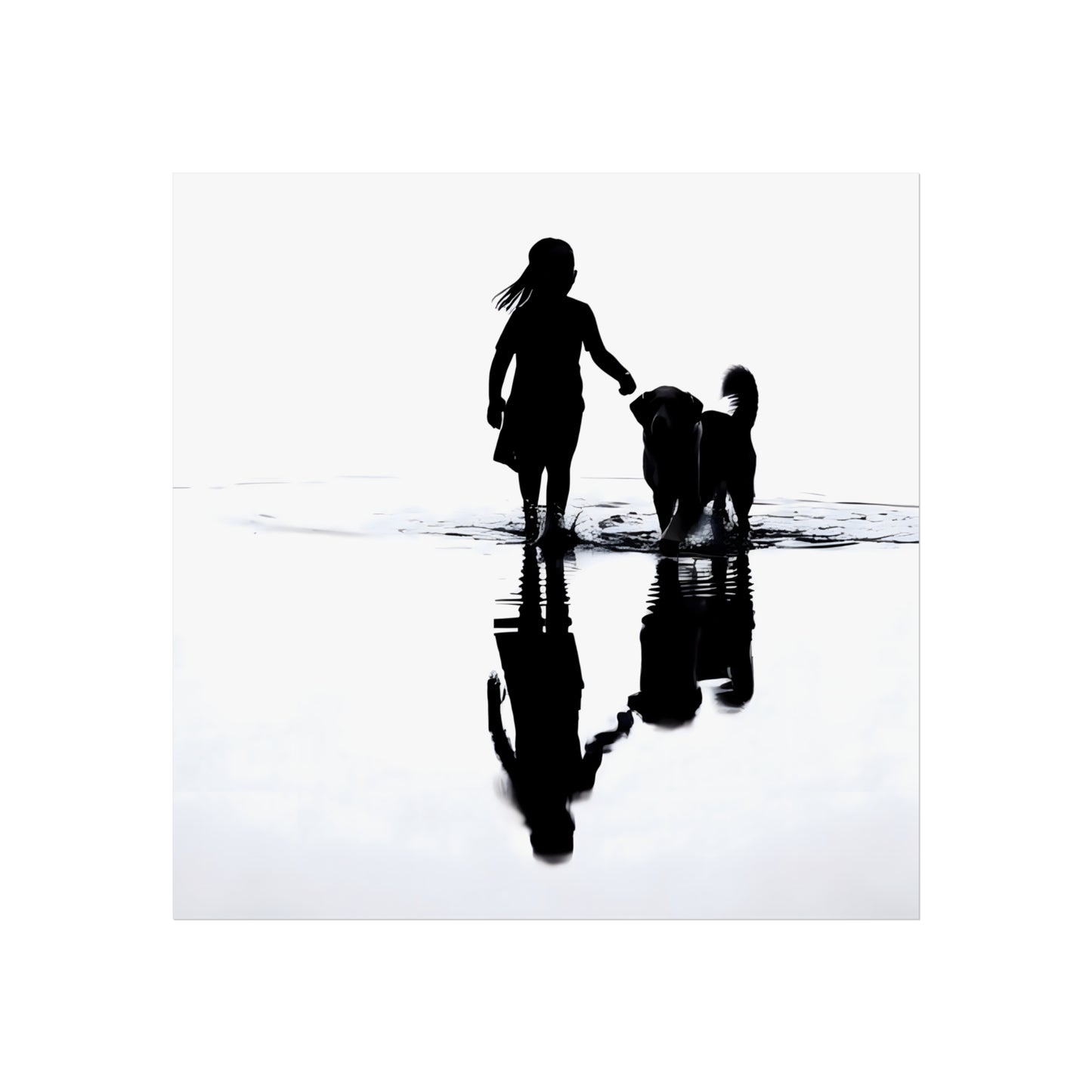 Whitewater Run - Tide & Light Series Giclée Unframed Poster