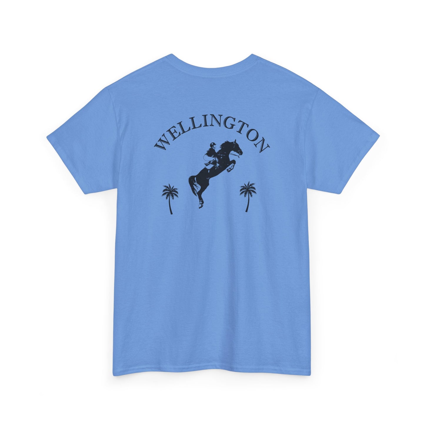 Wellington Florida Vintage Retro Unisex Heavy Cotton Equestrian Tee