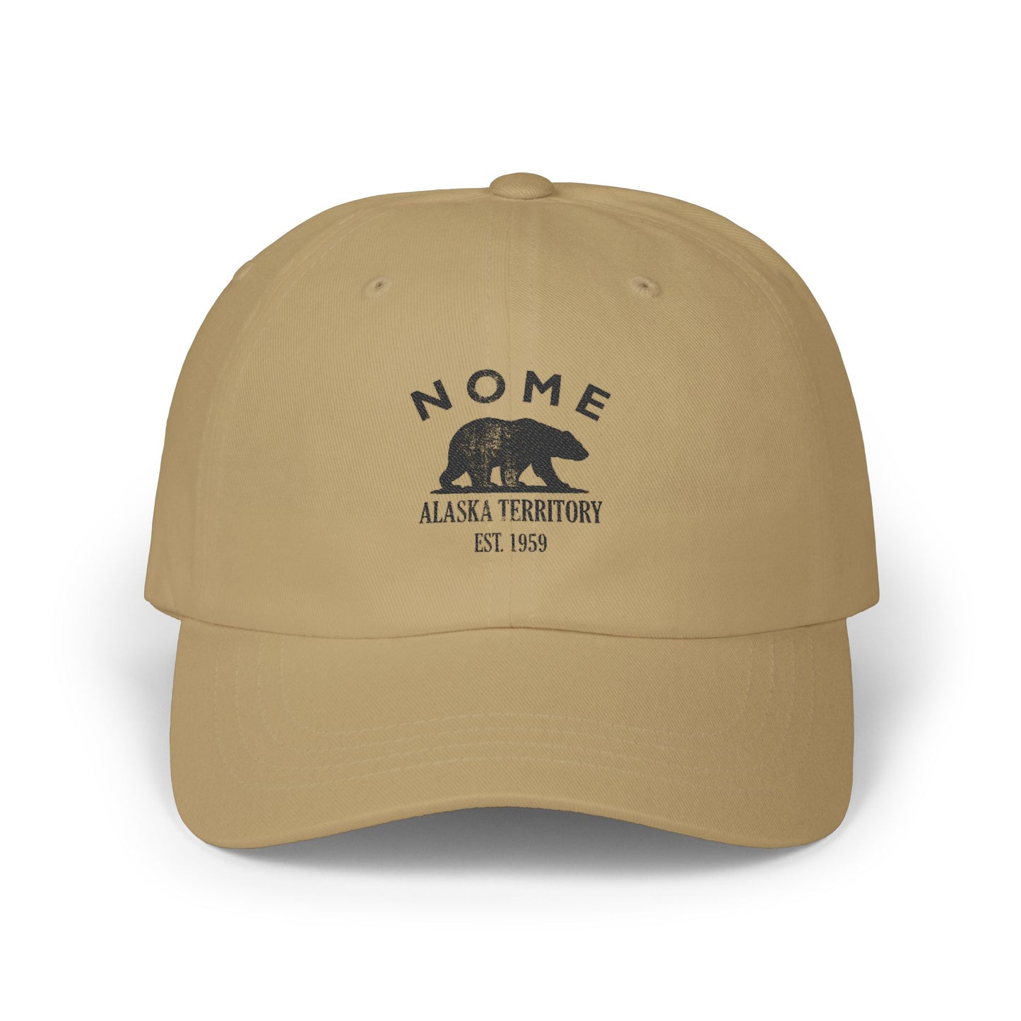 Nome Alaska Classic Cotten Cap - Black Logo
