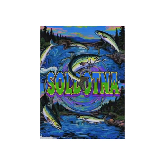 Soldotna Alaska Vintage Retro Giclée Print Art Series Poster