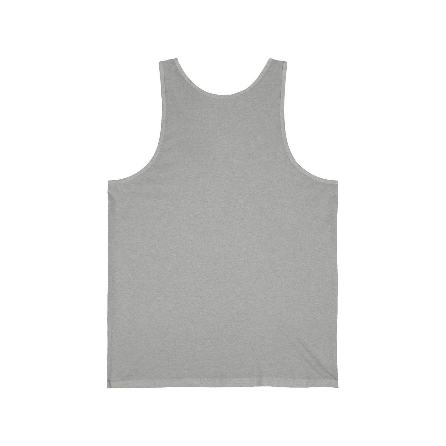 Santa Barbara California Unisex Cotton Jersey Tank Top - White Logo