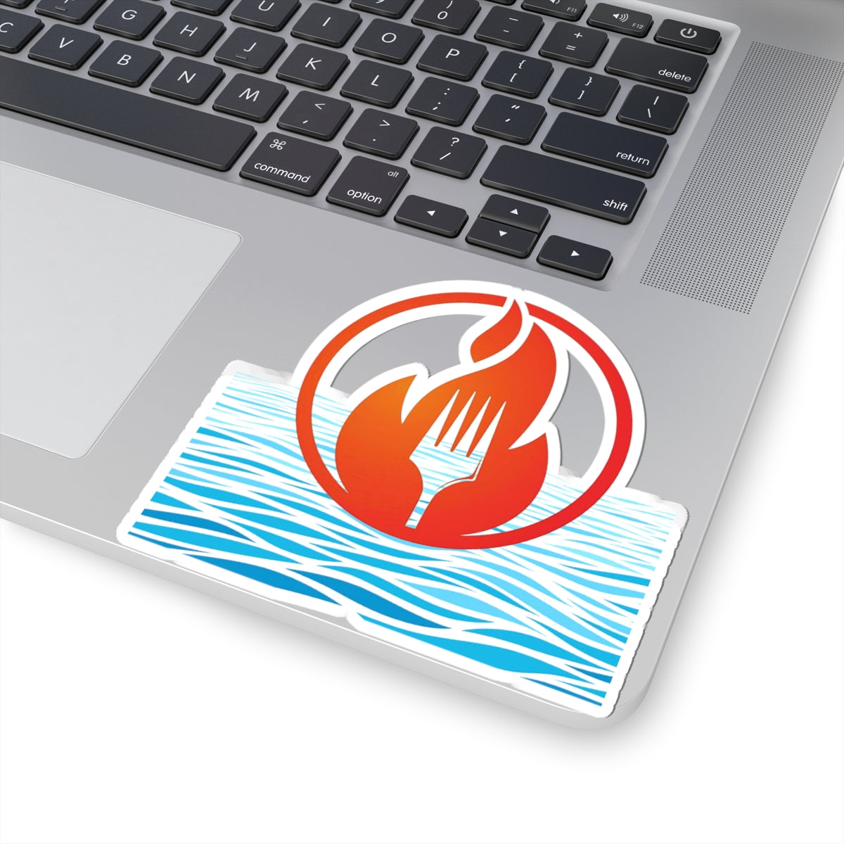 Eat Fire Spring Vinyl Sticker - Image Logo