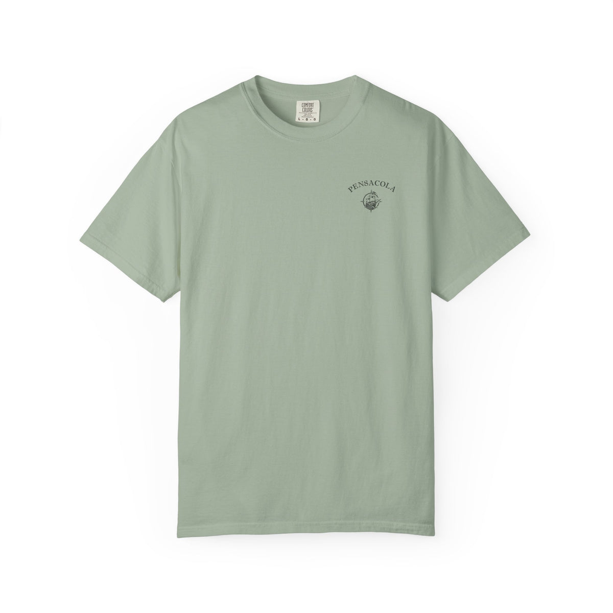 Pensacola Florida 1559 Ship Garment-Dyed Heavyweight Tee