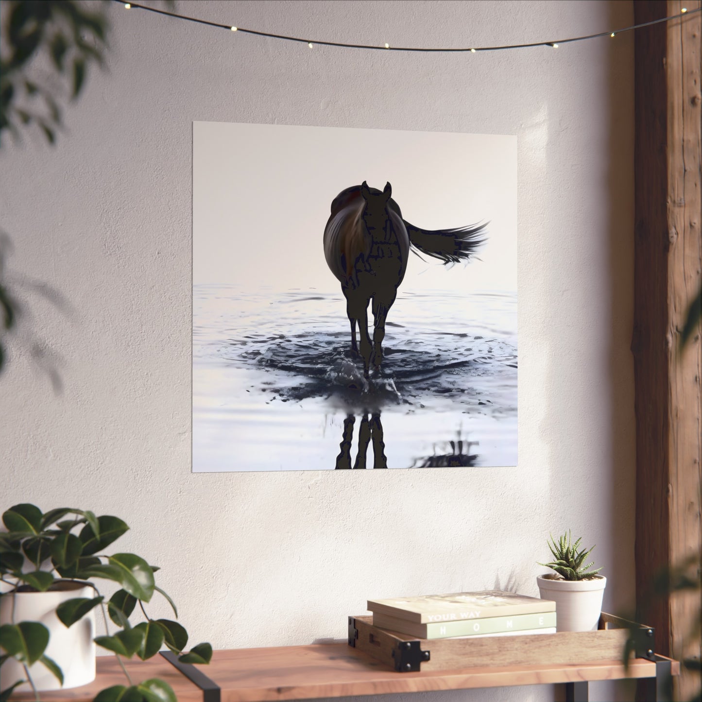 Whitewater Charge - Tide & Light Series Giclée Unframed Poster