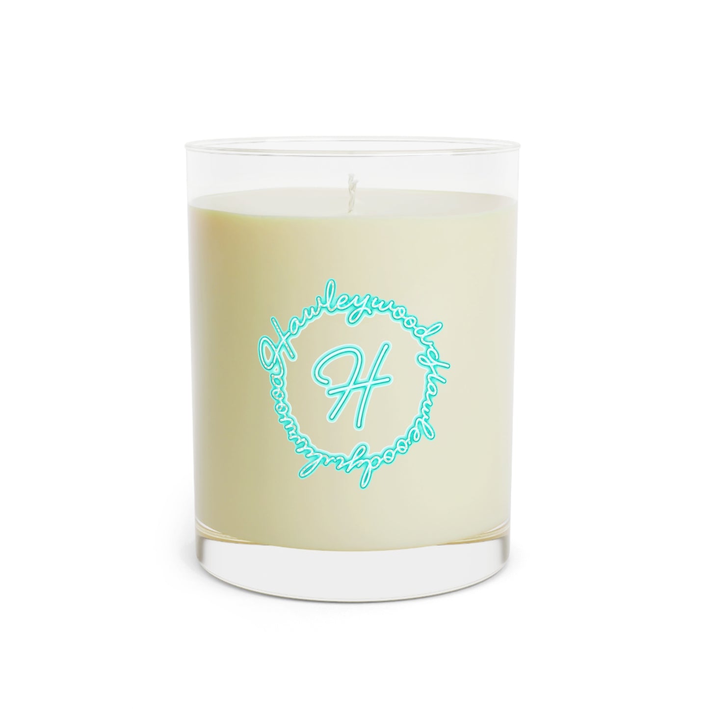 Hawleywood Vintage Retro Scented Candle - Round Logo