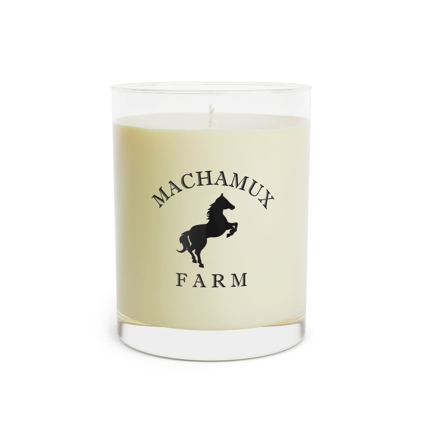 Machamux Farm Vintage Retro Scented Candle - Black Logo