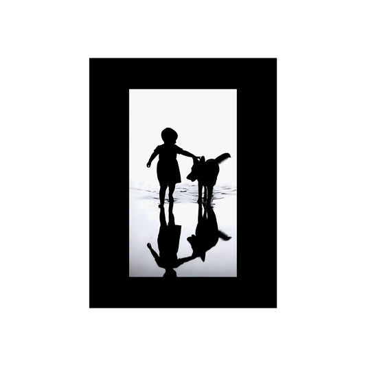 Small Steps - Tide & Light Series Giclée Unframed Poster