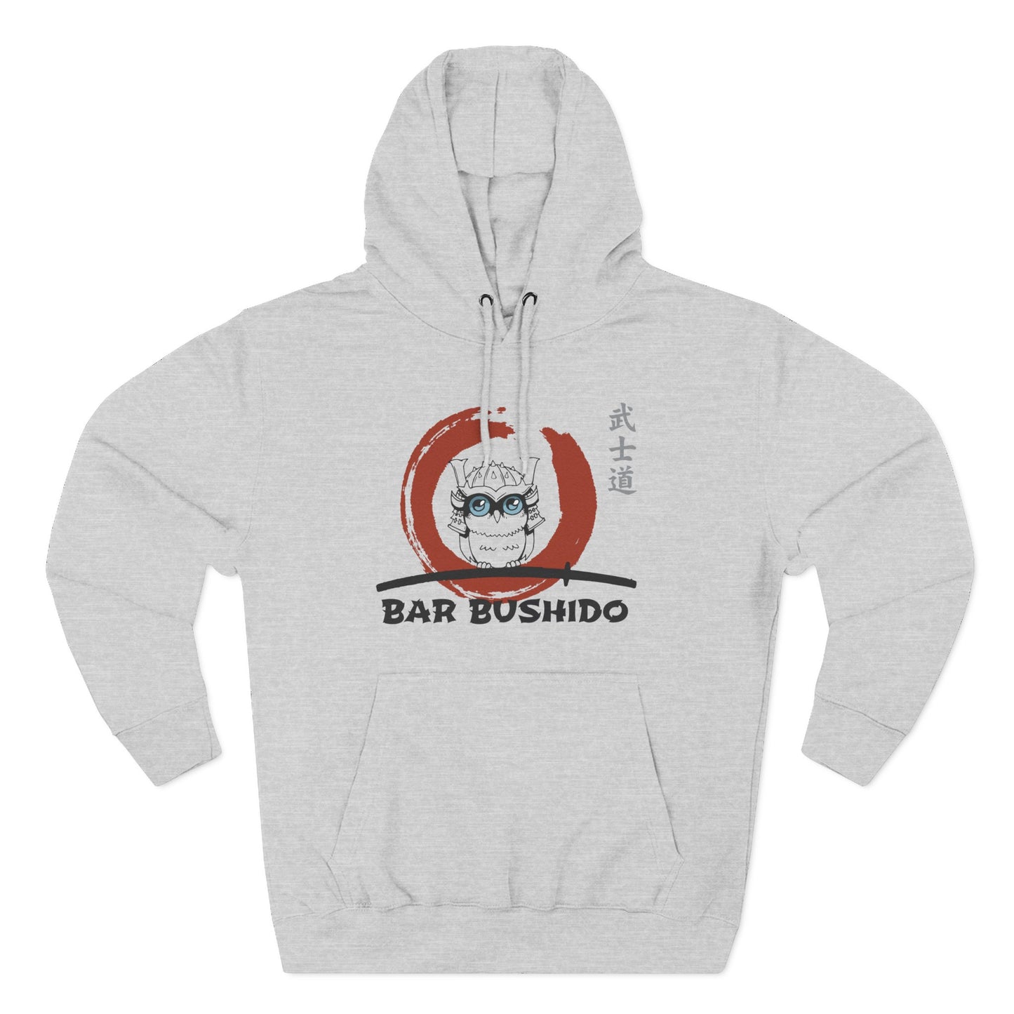 Bar Bushido Unisex Heavy Cotton Hoodie - Color Logo