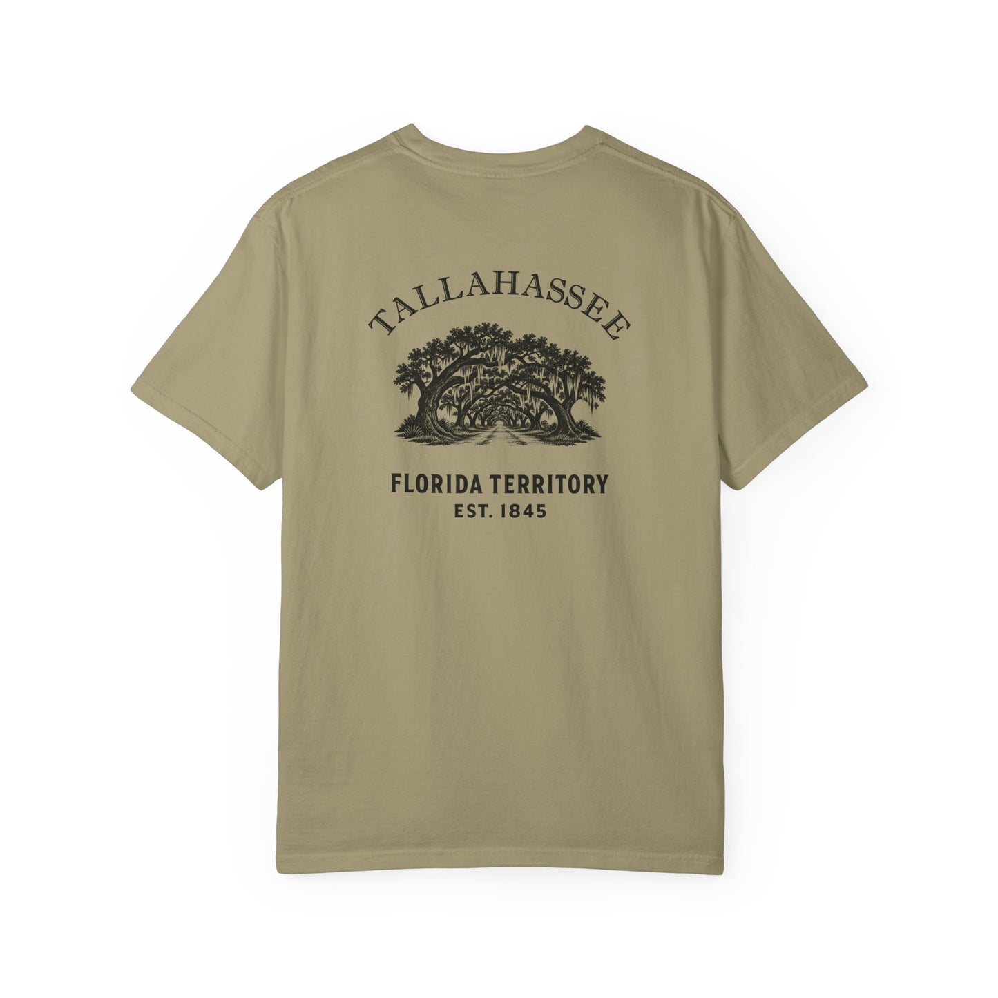 Tallahassee Florida Canopy Road Garment-Dyed Heavyweight Tee