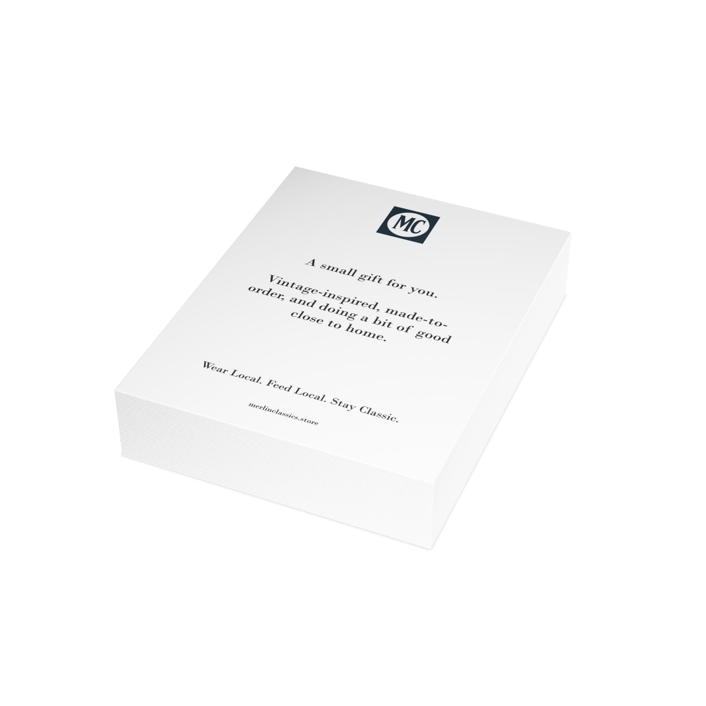 Merlin Classics Enclosure Card Set - Black Logo