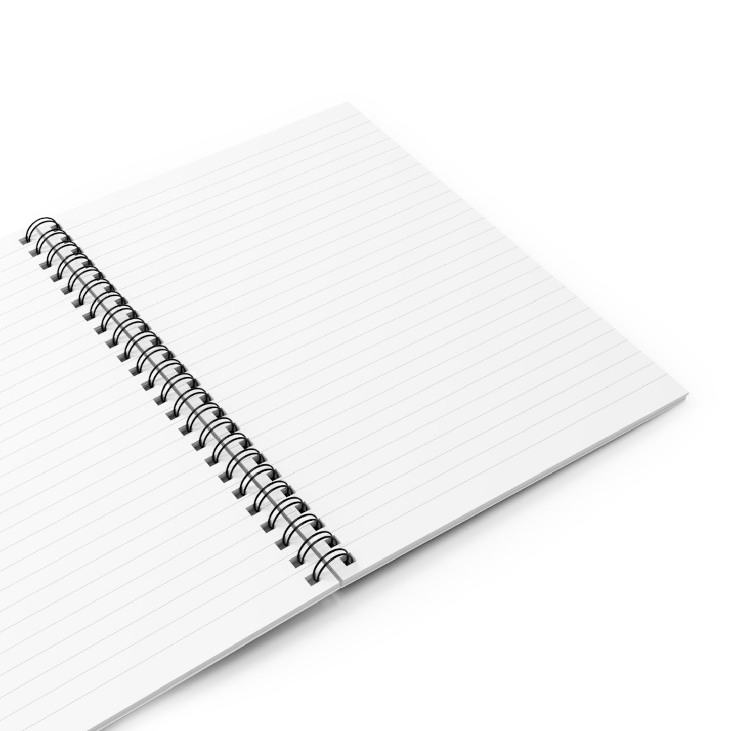 Hawleywood Vintage Retro Spiral Ruled Journal - Pinwheel Logo
