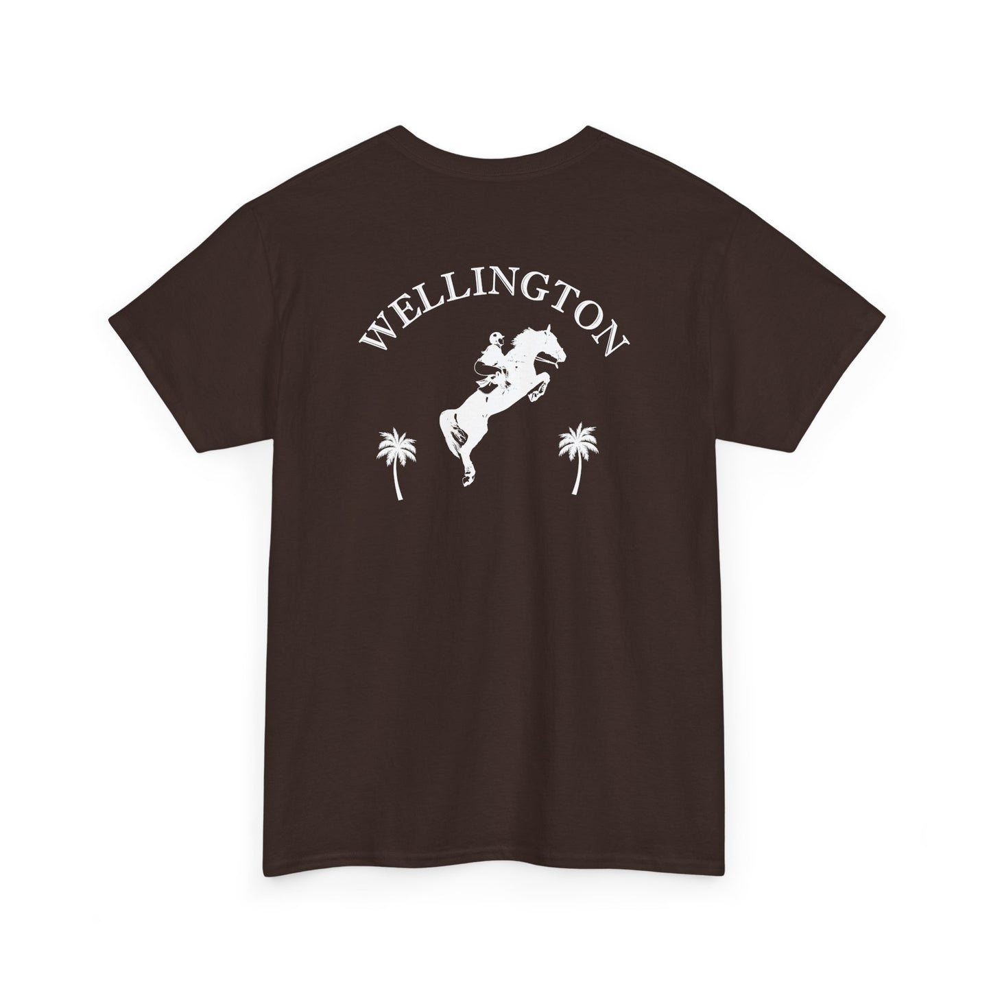 Wellington Florida Vintage Retro Unisex Heavy Cotton Equestrian Tee
