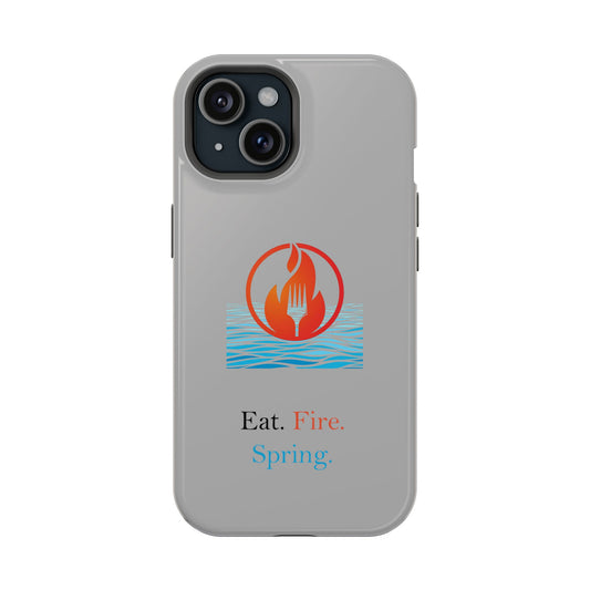 Eat Fire Spring iPhone Case - Image Logo