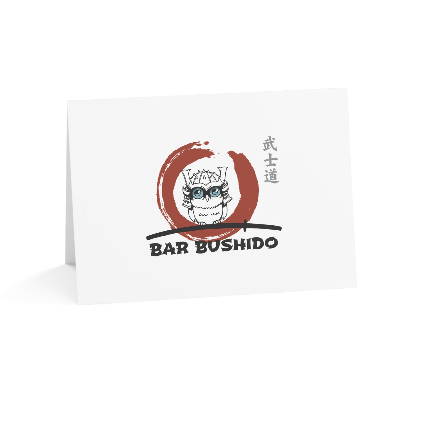 Bar Bushido Thank You Card Set - Color Logo