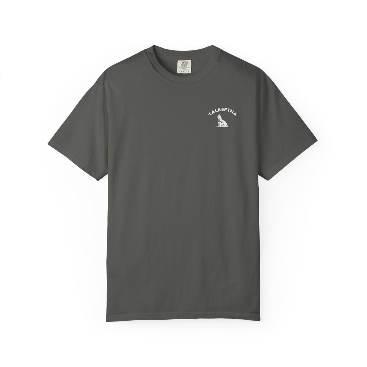 Talkeetna Alaska Cat Mayor Garment-Dyed Heavyweight Tee
