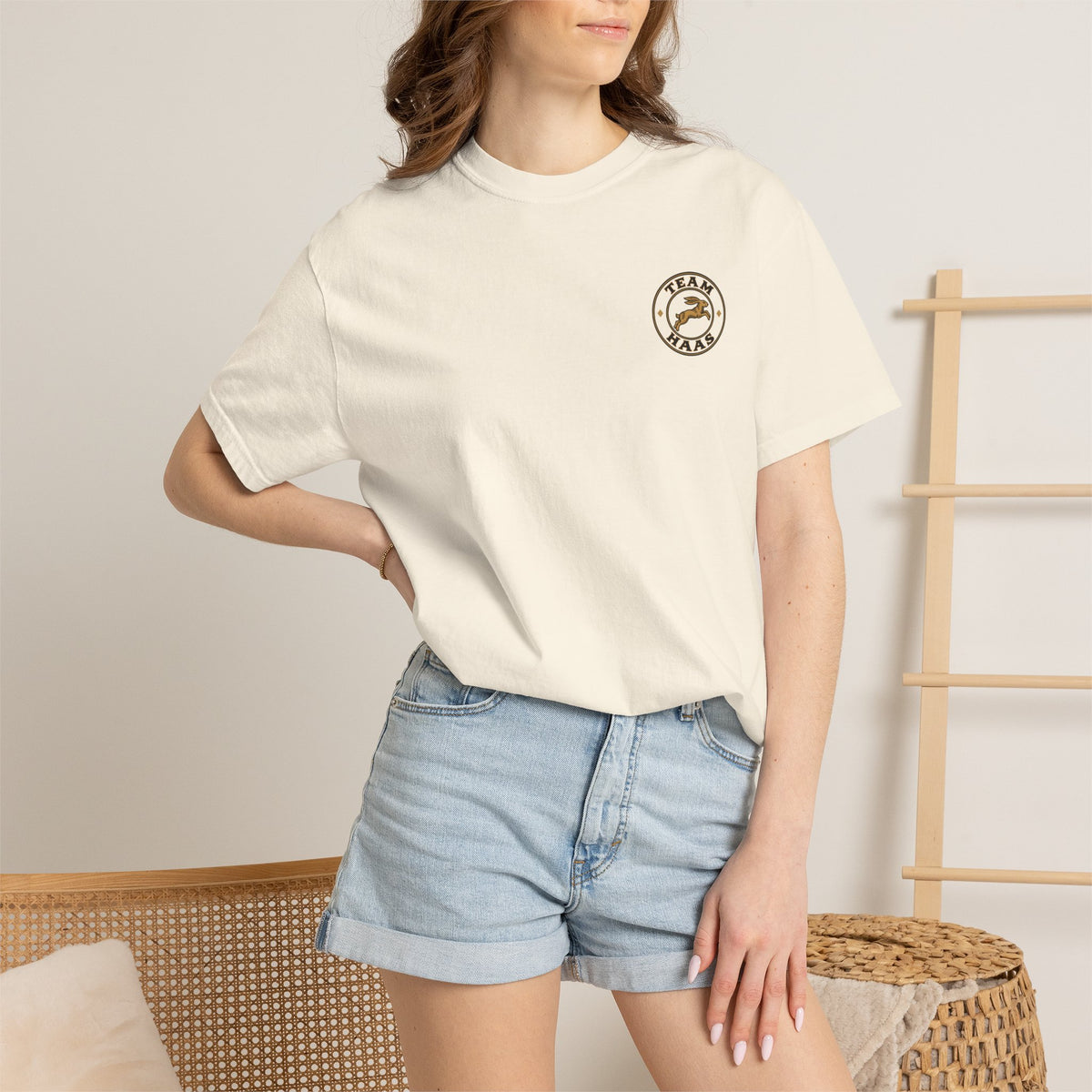 Styled View of the Team Haas Tee