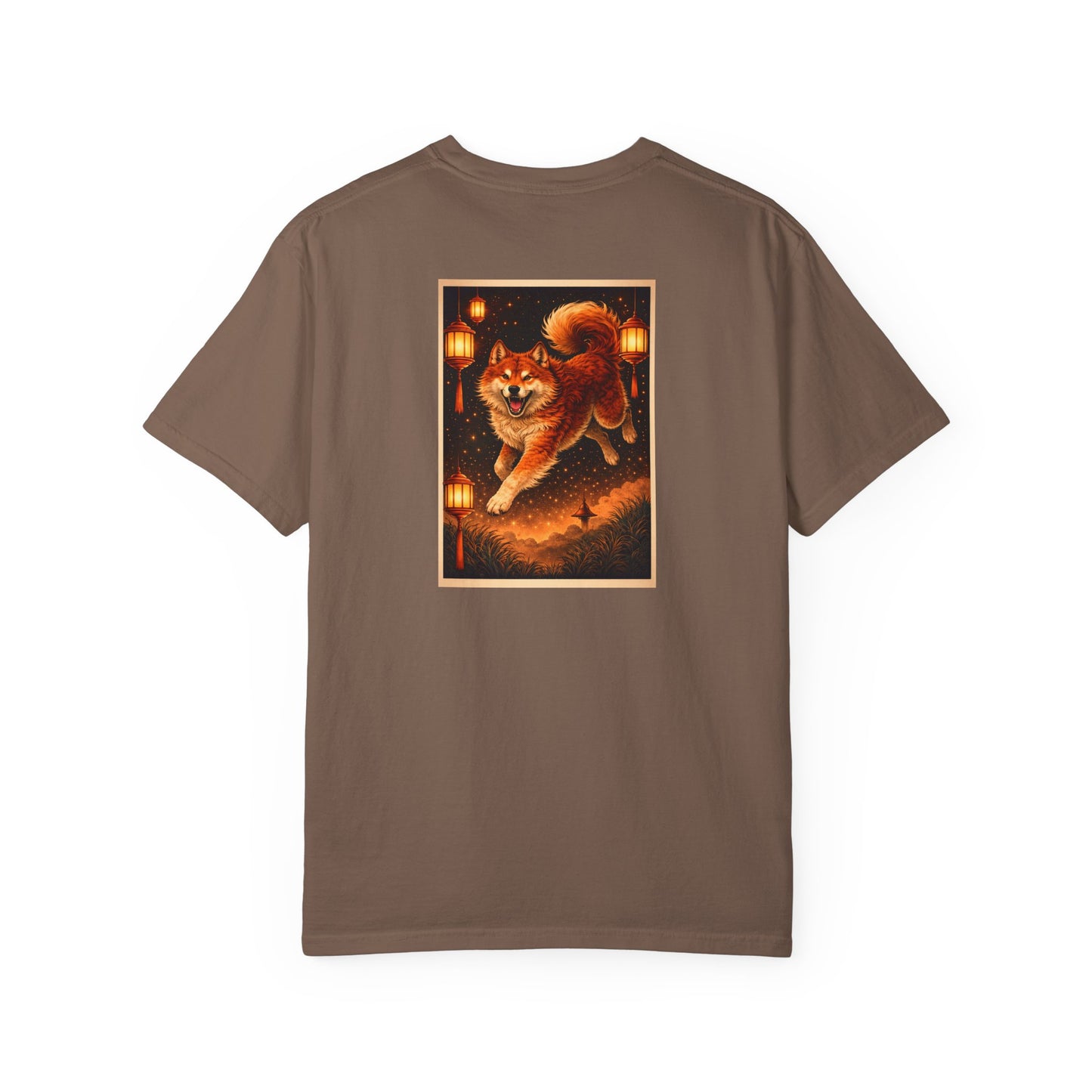Zodiac Year of the Dog (2018+) Vintage Retro Art Series Cotton Tee