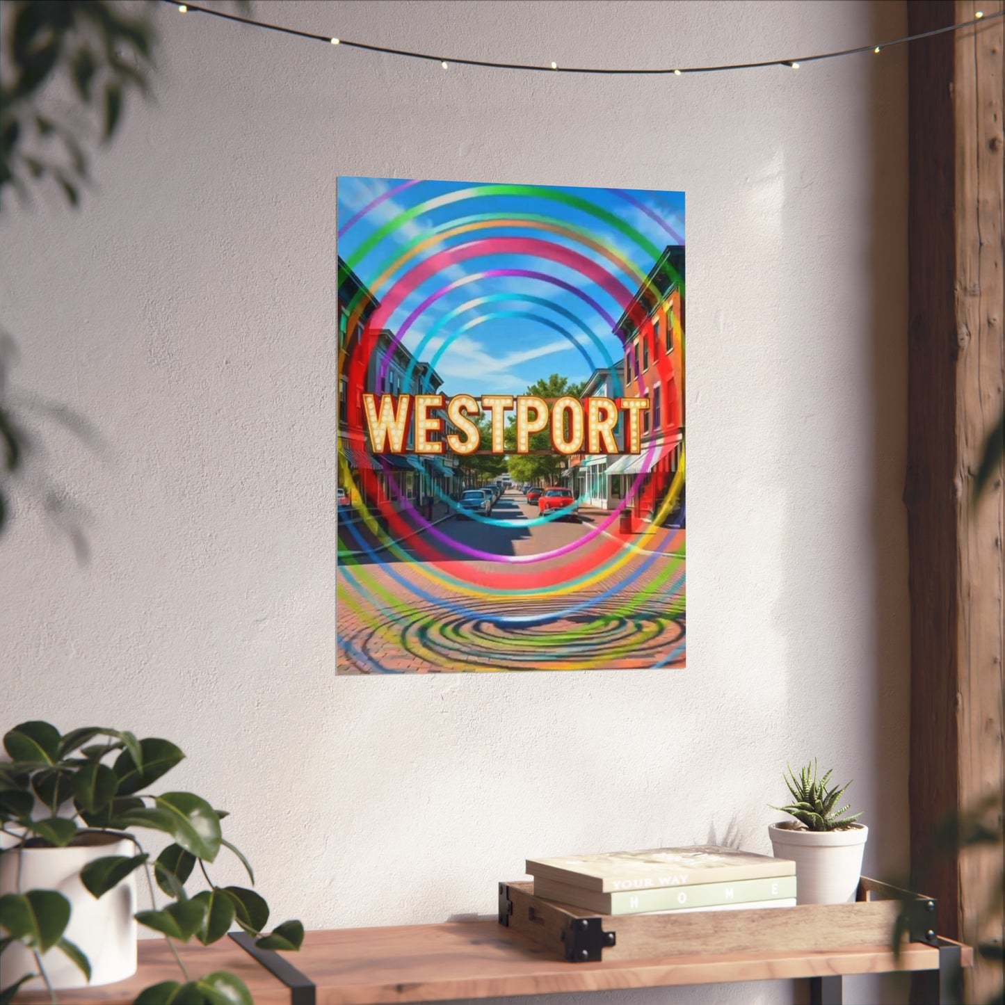 Westport Connecticut Vintage Retro Giclée Print Art Series Poster