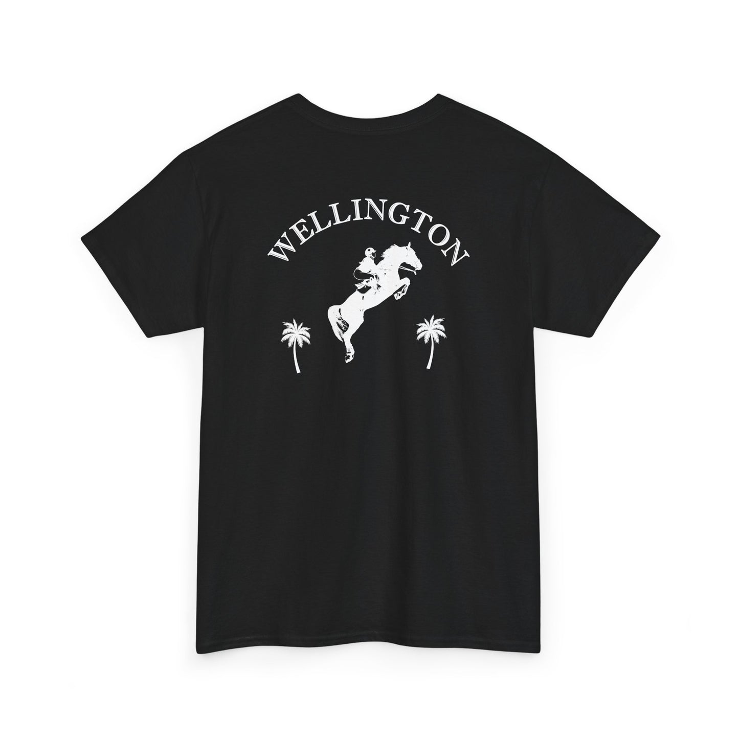 Wellington Florida Vintage Retro Unisex Heavy Cotton Equestrian Tee